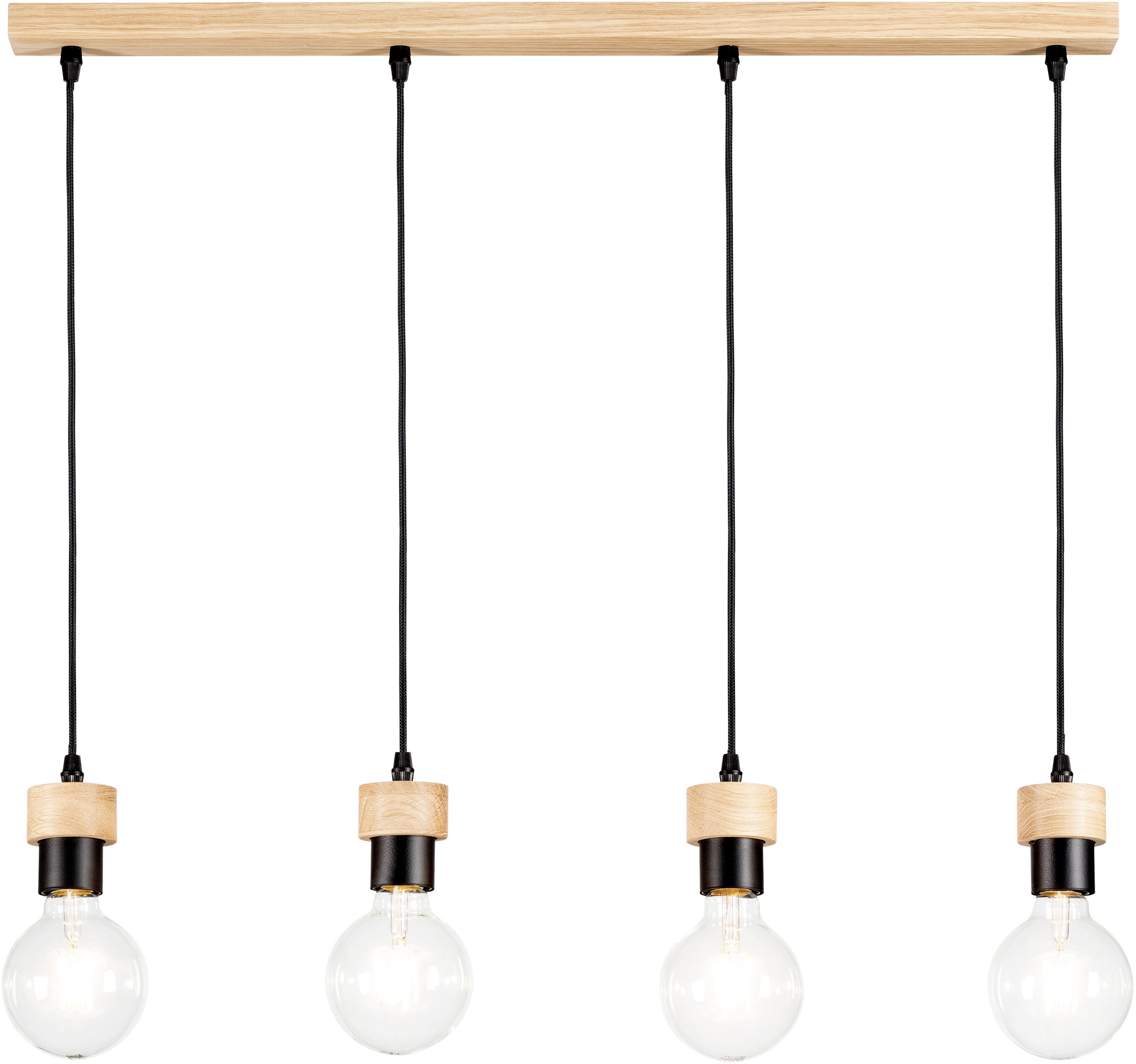 BRITOP LIGHTING Pendelleuchte »CLARTE«, 4 flammig, Leuchtmittel E27   Leuch günstig online kaufen