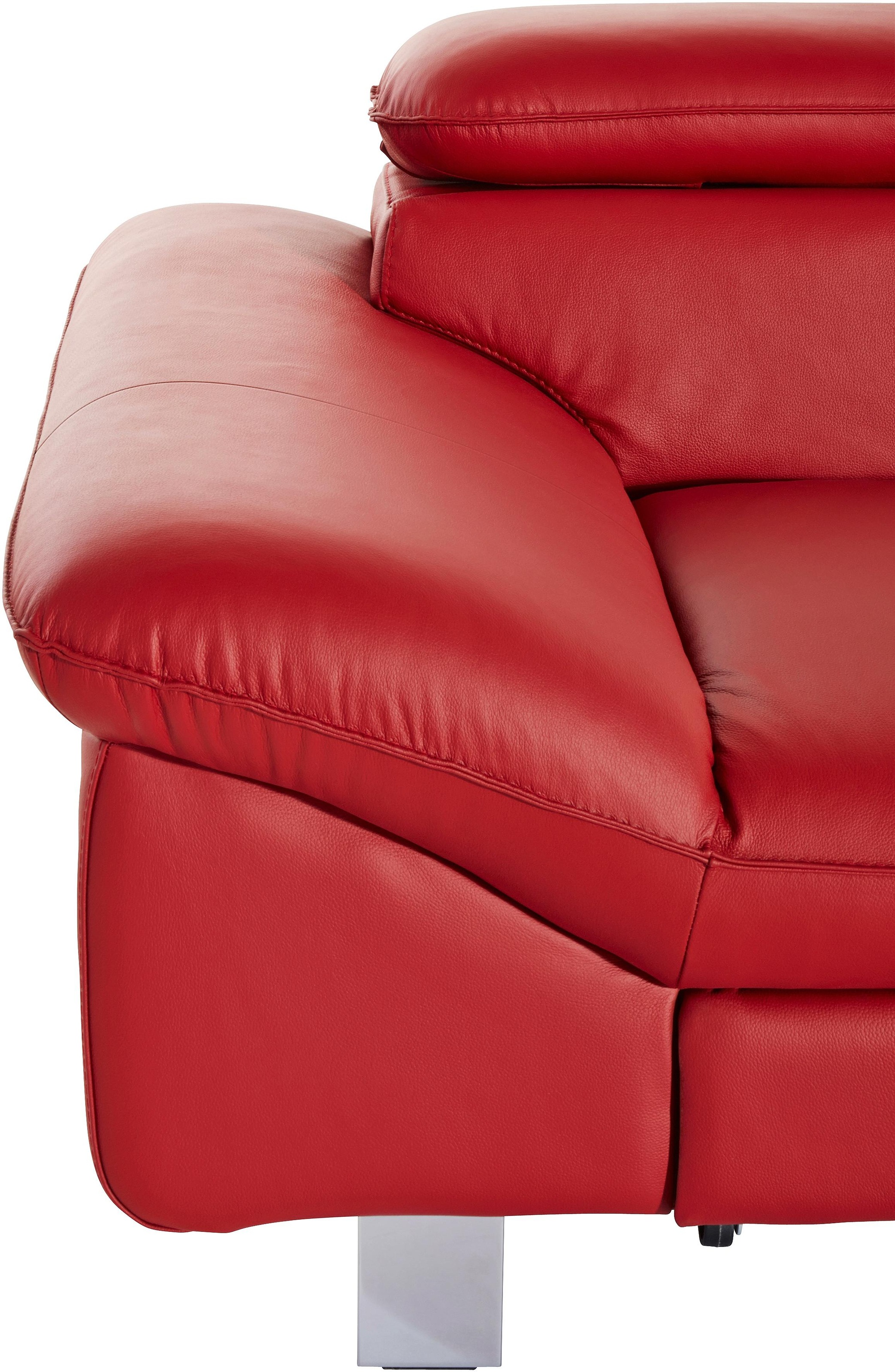COTTA Ecksofa »Driver L-Form«, mit Kopfteilverstellung, wahlweise mit Bettfunktion & Bettkasten