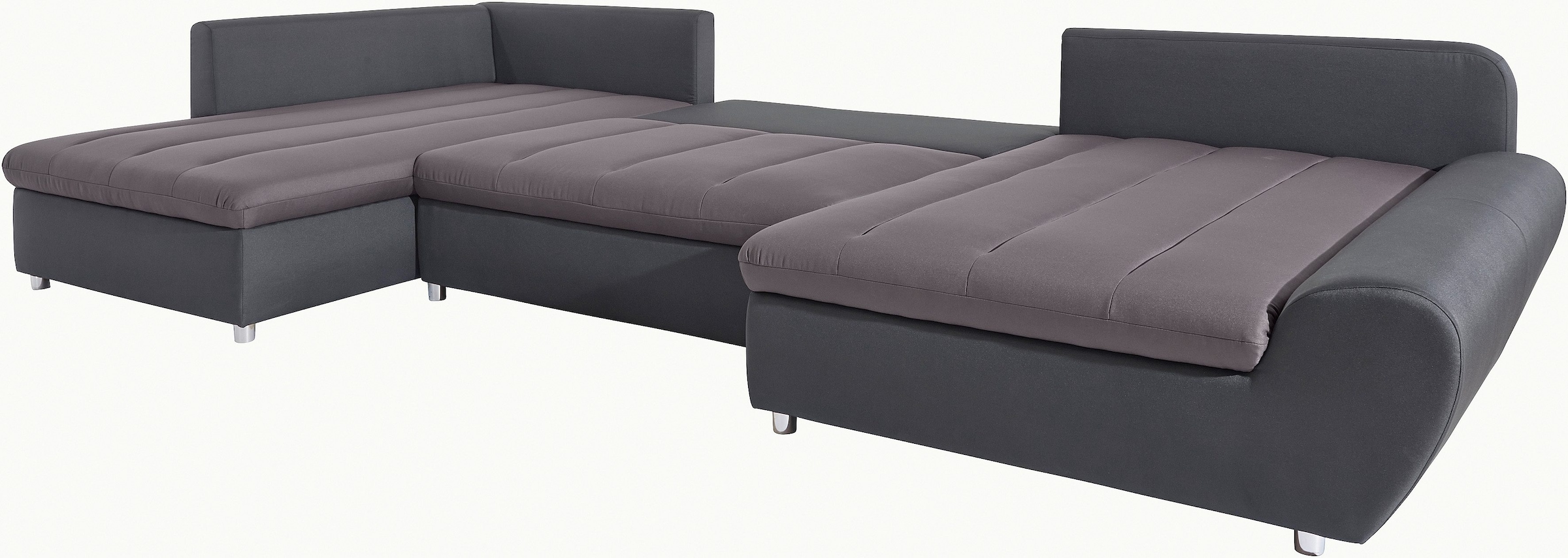 sit&more Wohnlandschaft »Bandos U-Form«, in 2 unterschiedlichen Größen, wahlweise mit Bettfunktion + Bettkasten