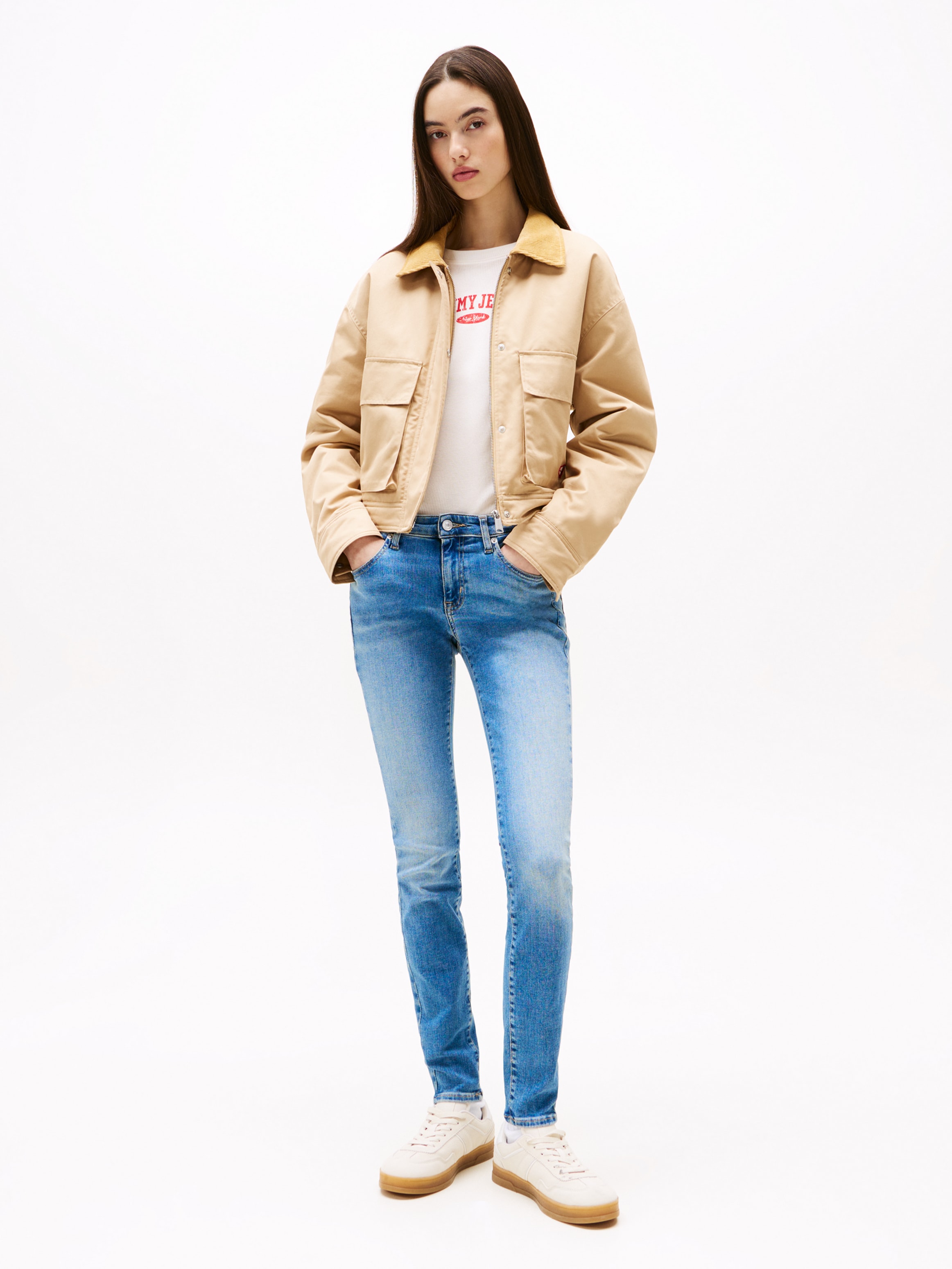 Tommy Jeans Skinny-fit-Jeans »SOPHIE LOW WAIST SKN« mit niedriger Leibhöhe, Stretch-Denim