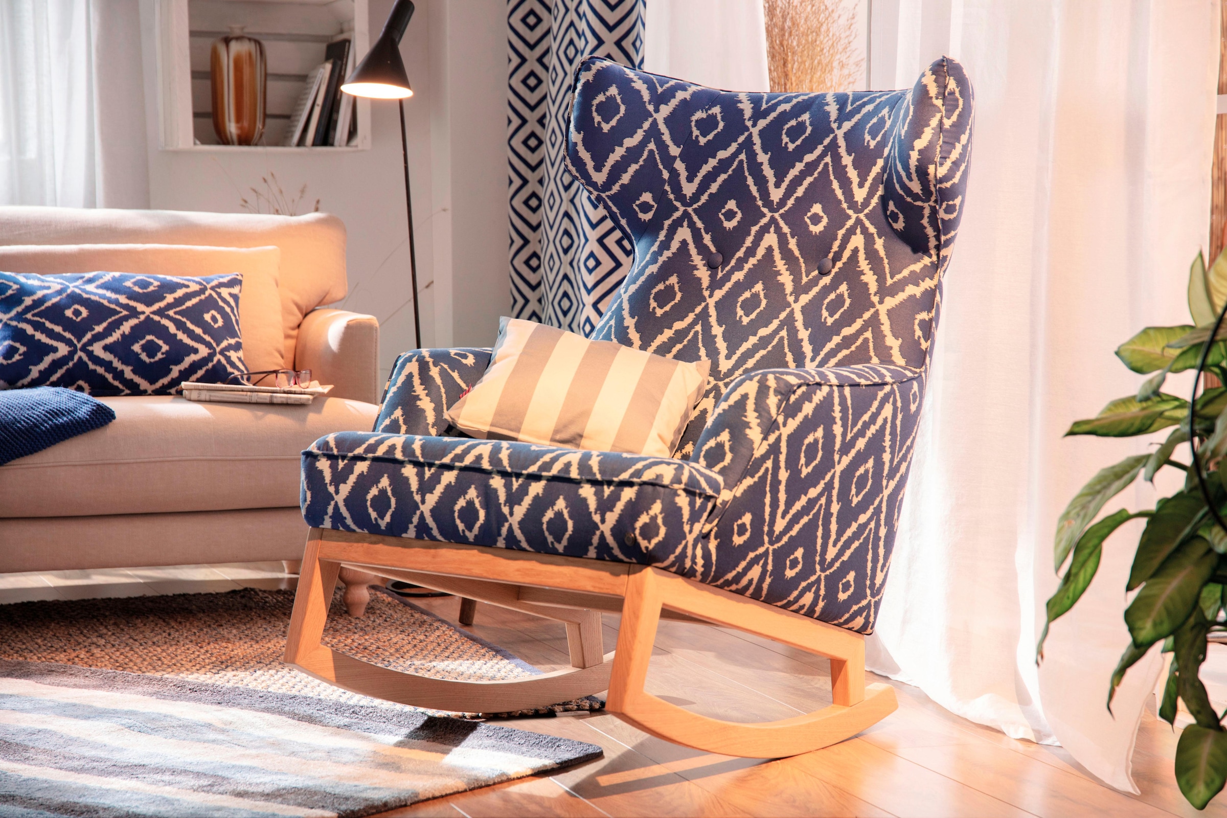 TOM TAILOR HOME Vorhang »Open Squares«, (1 St.), HxB: 245x140