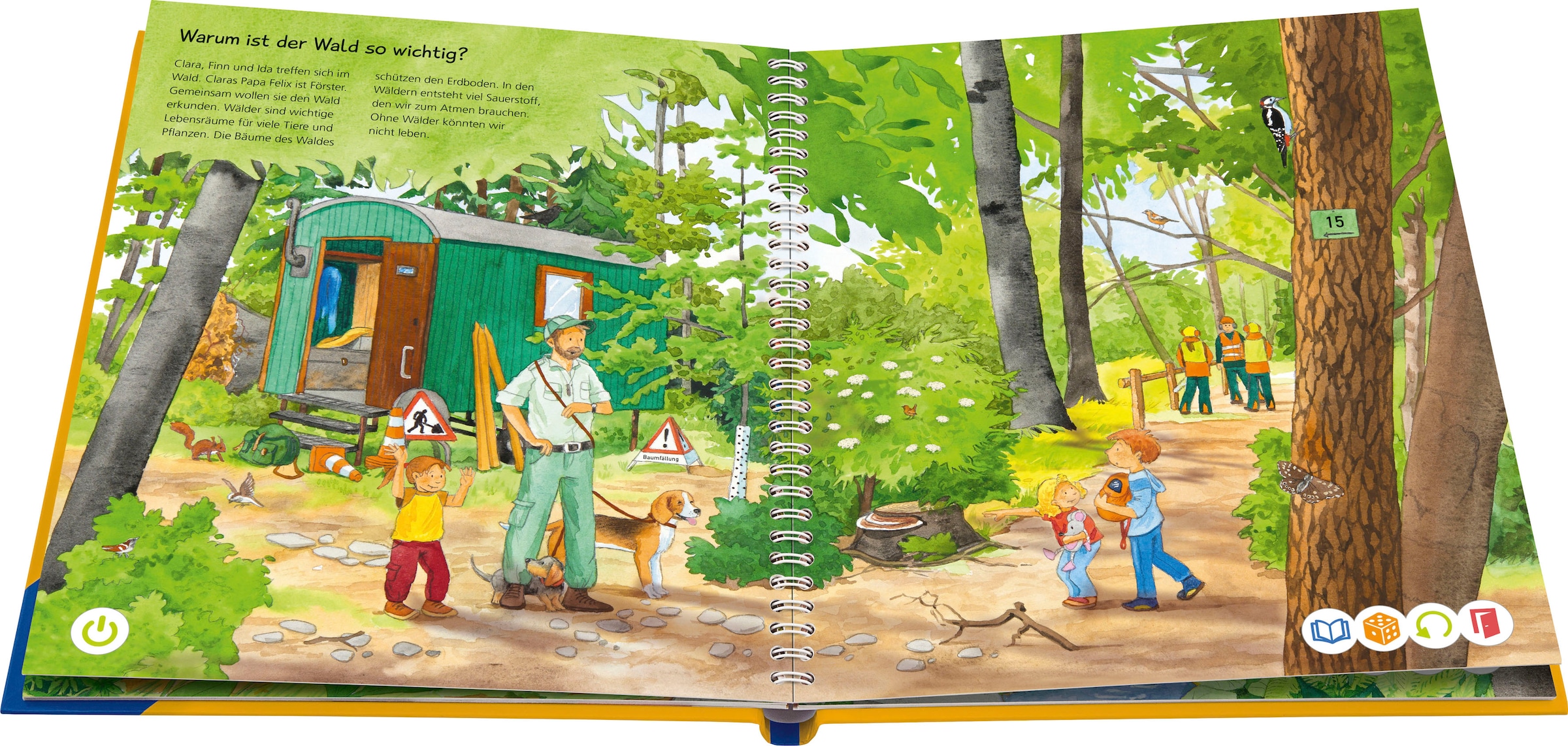 Ravensburger Buch »tiptoi® WWW Unser Wald«, Made in Europe