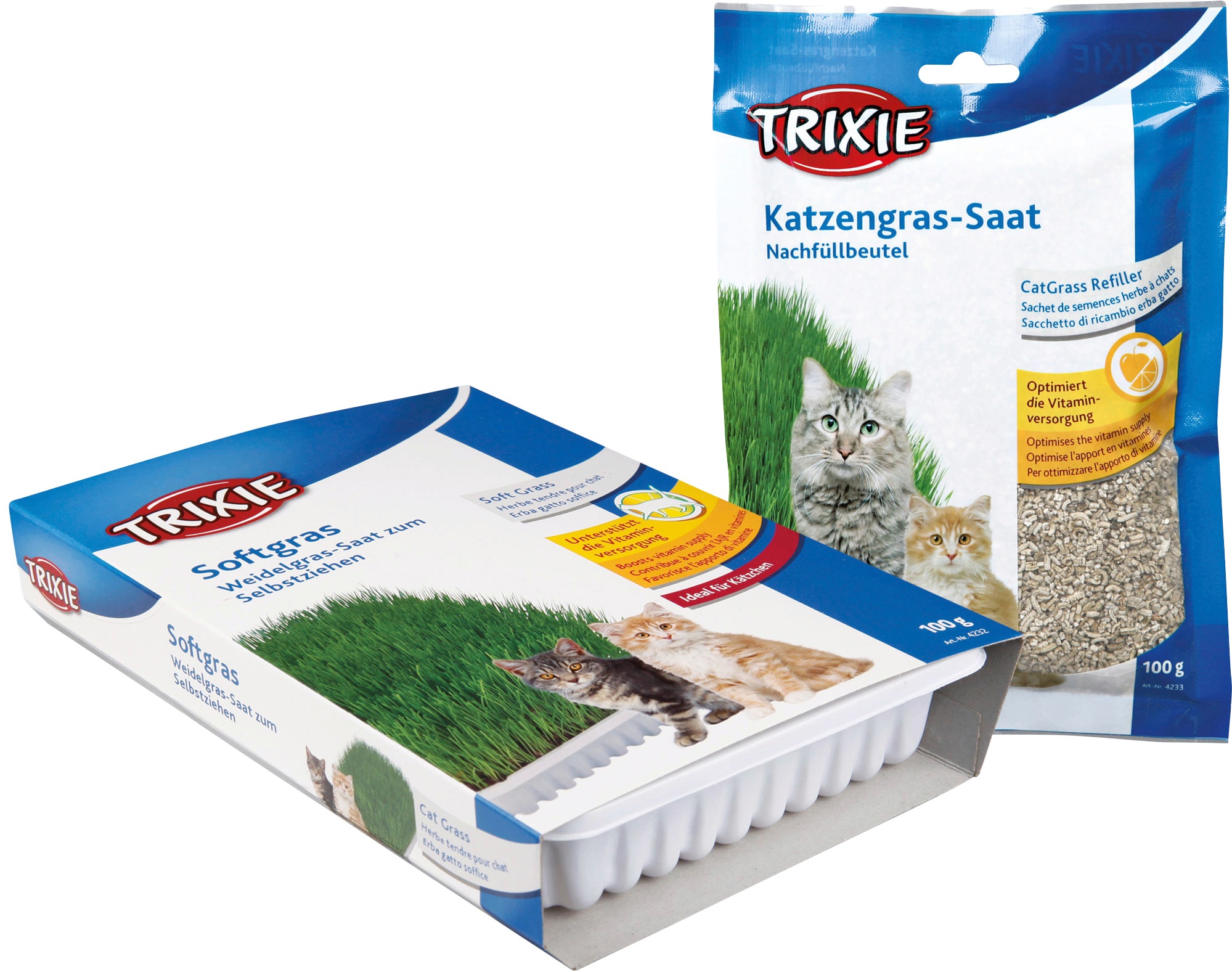 3. Bild von TRIXIE Katzensnack »Softgras«