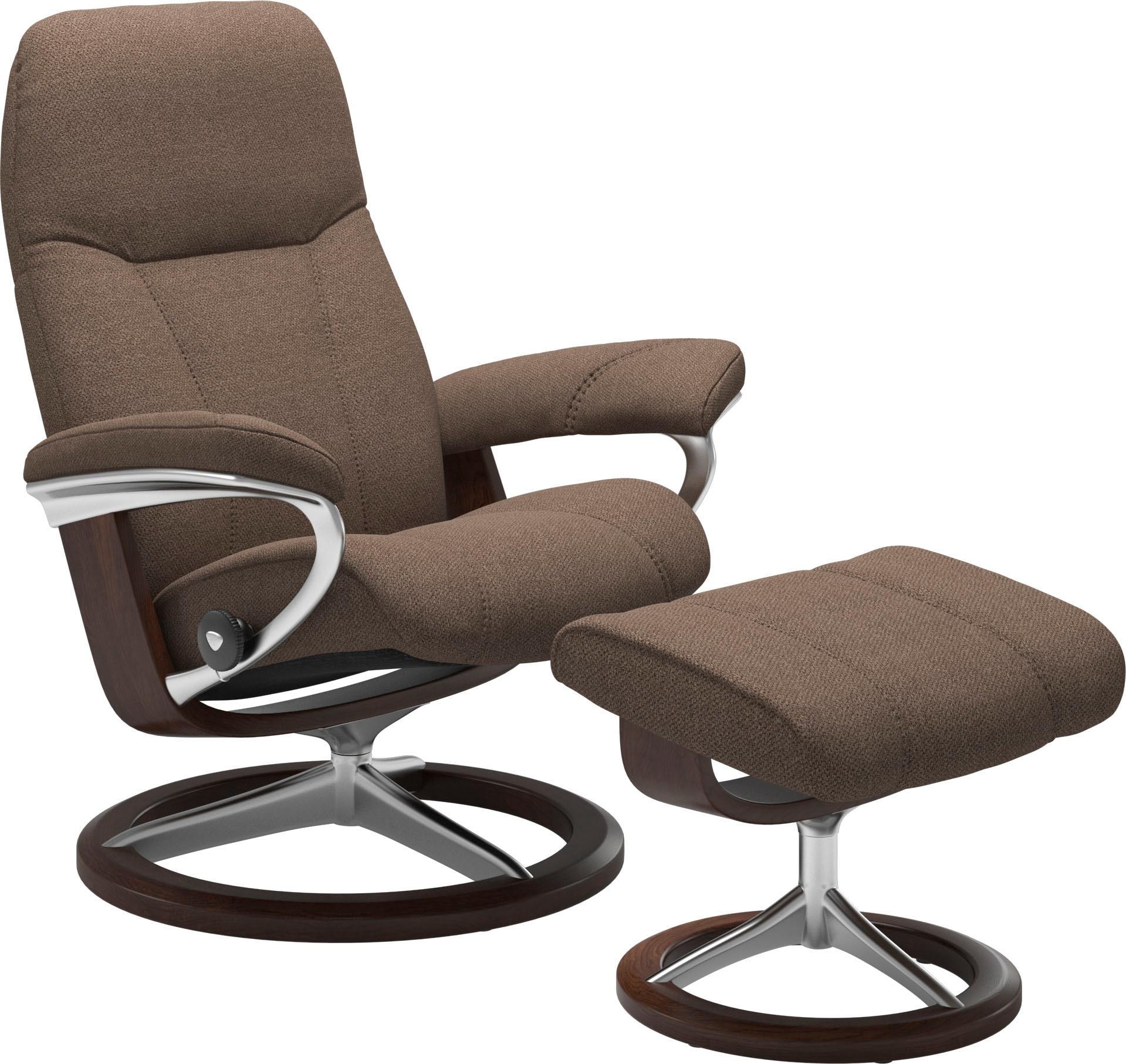 Stressless Relaxsessel "Consul", (Set, Relaxsessel mit Hocker), mit Hocker, günstig online kaufen