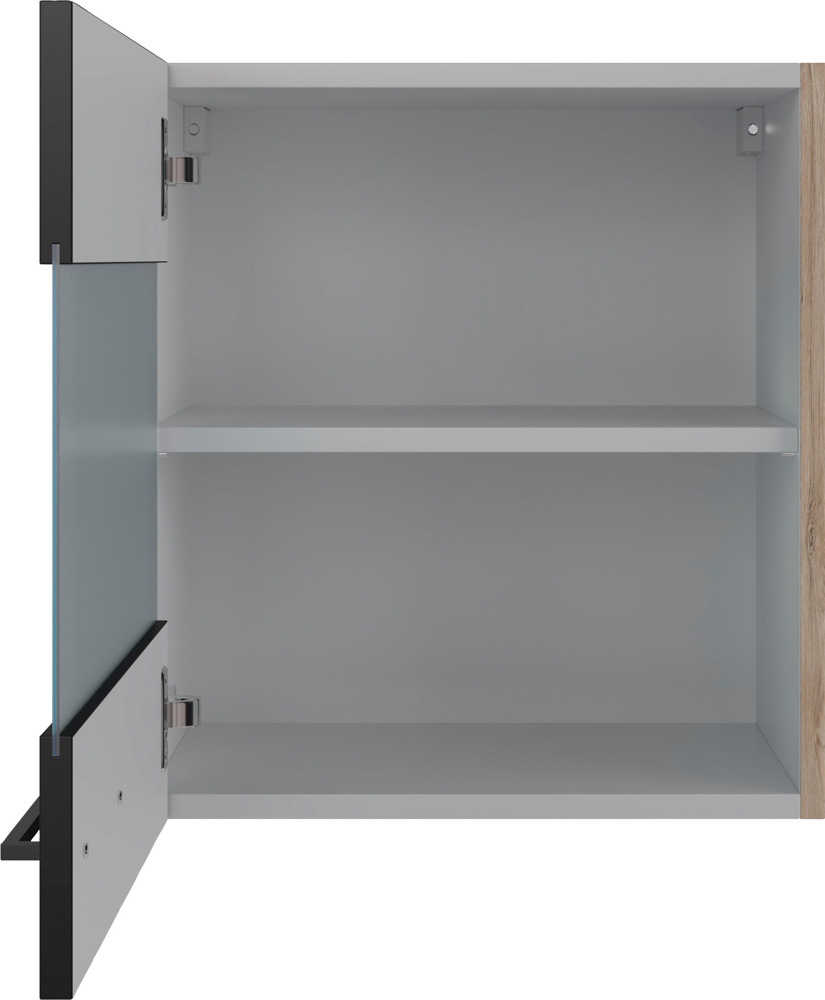 Flex-Well Glashängeschrank »Capri«, (1 St.), (B x H x T) 50 x 54,8 x 32 cm, mit Stollenglastür