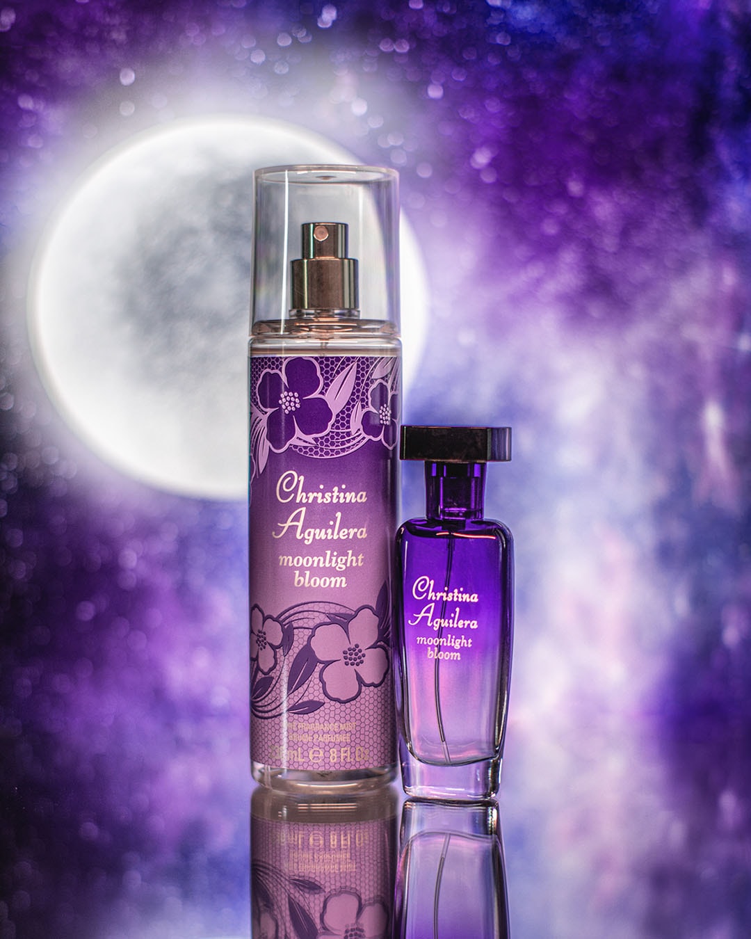 Christina Aguilera Körperspray »MOONLIGHT BLOOM FINE FRAGRANCE MIST« mit opulentem, blumigem Duftcharakter