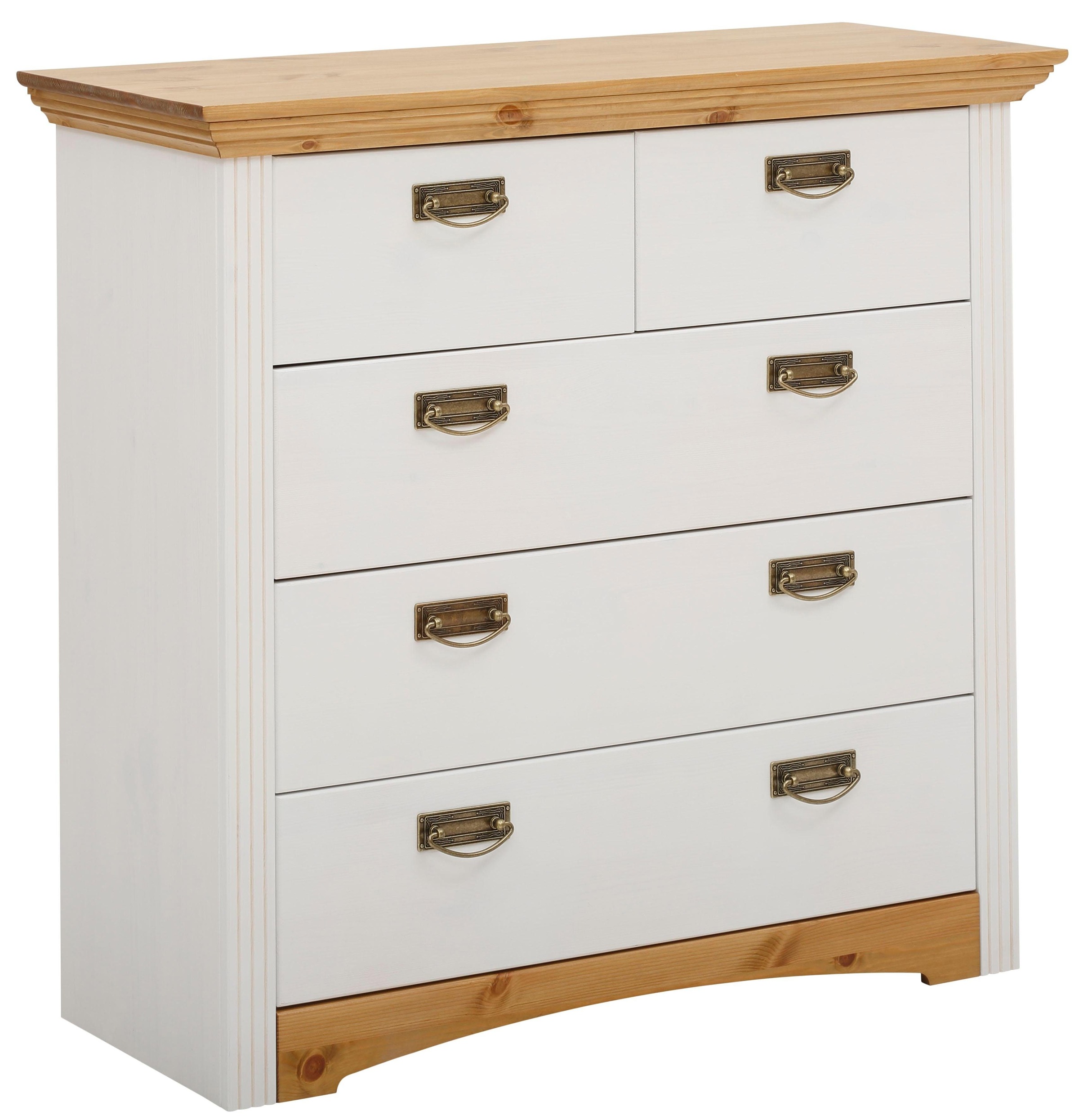 OTTO home Schubkastenkommode »Konrad« Breite 94 cm, aus massiver, FSC®-zert günstig online kaufen