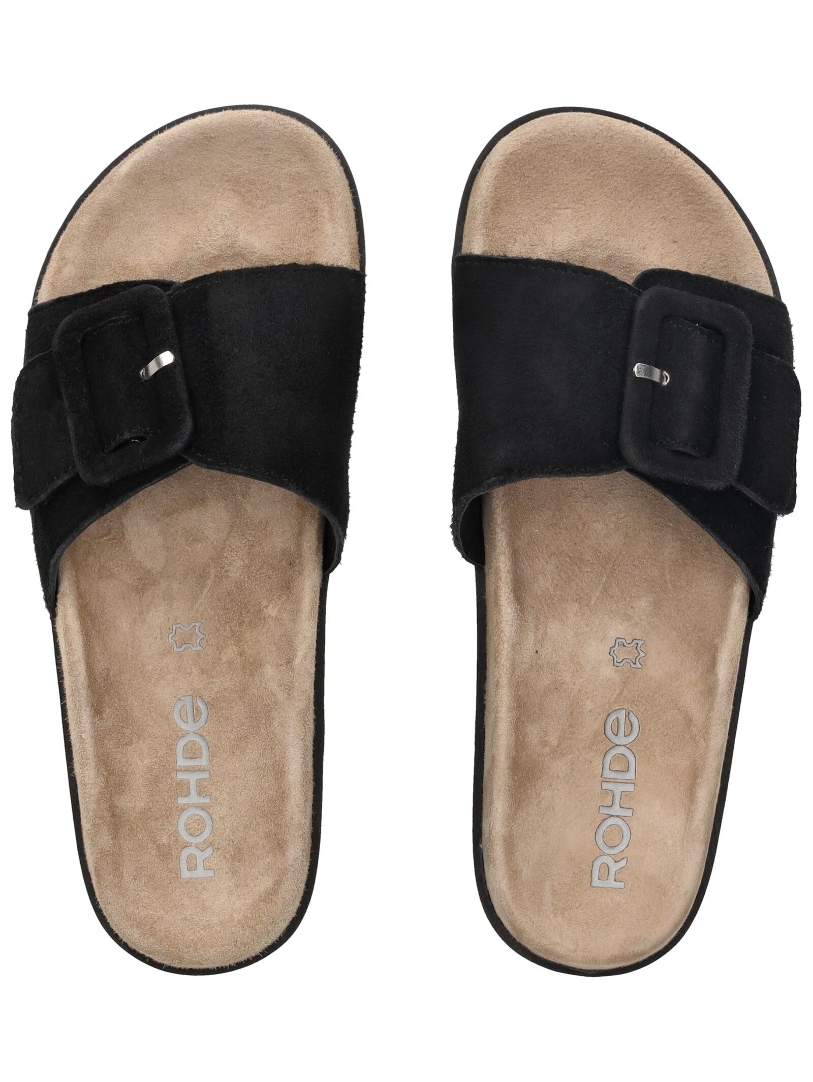 Rohde Pantolette »Rohde Pantoletten Veloursleder«