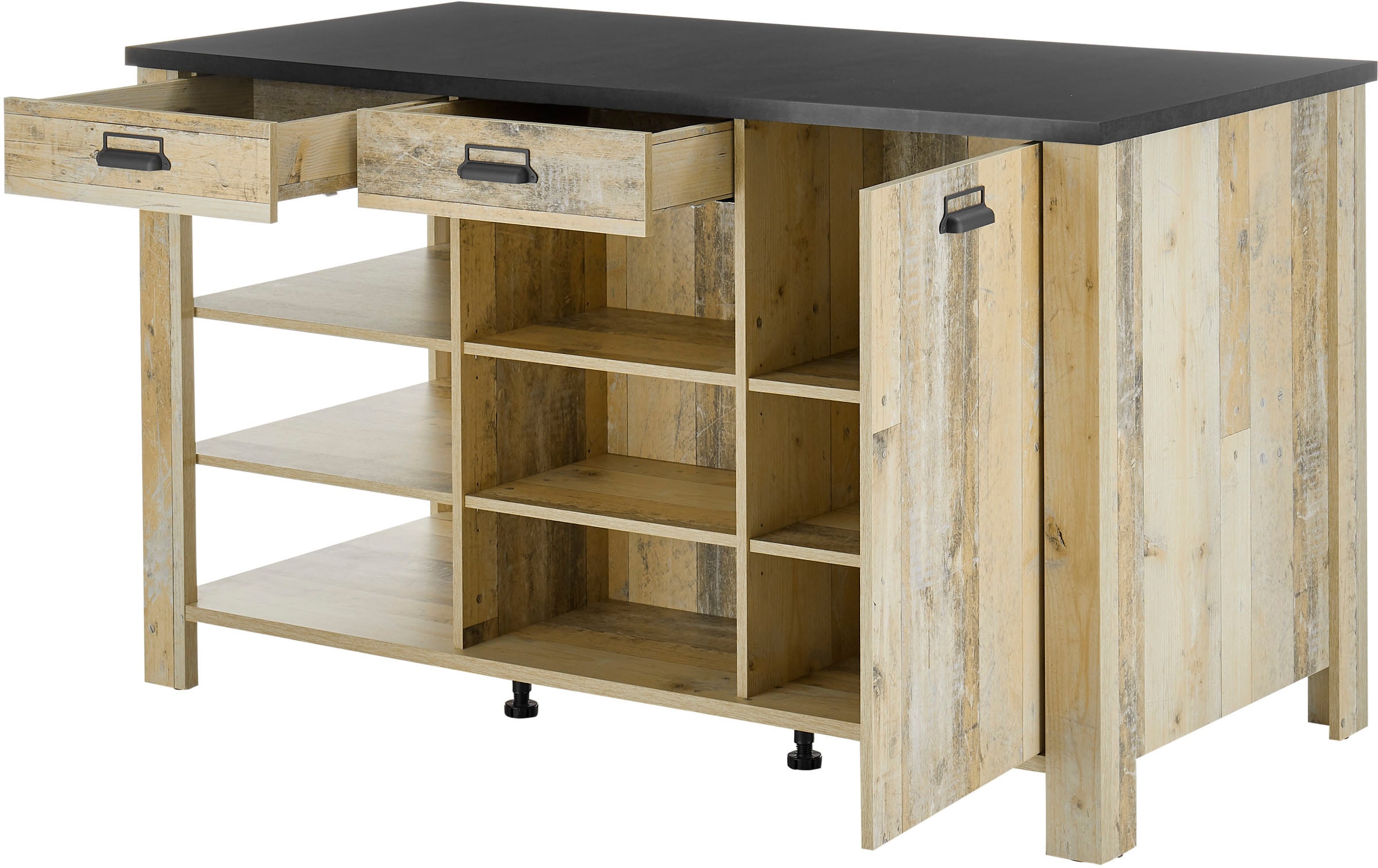 Home affaire Küche »Sherwood«, Breite 280 cm, ohne E-Geräte