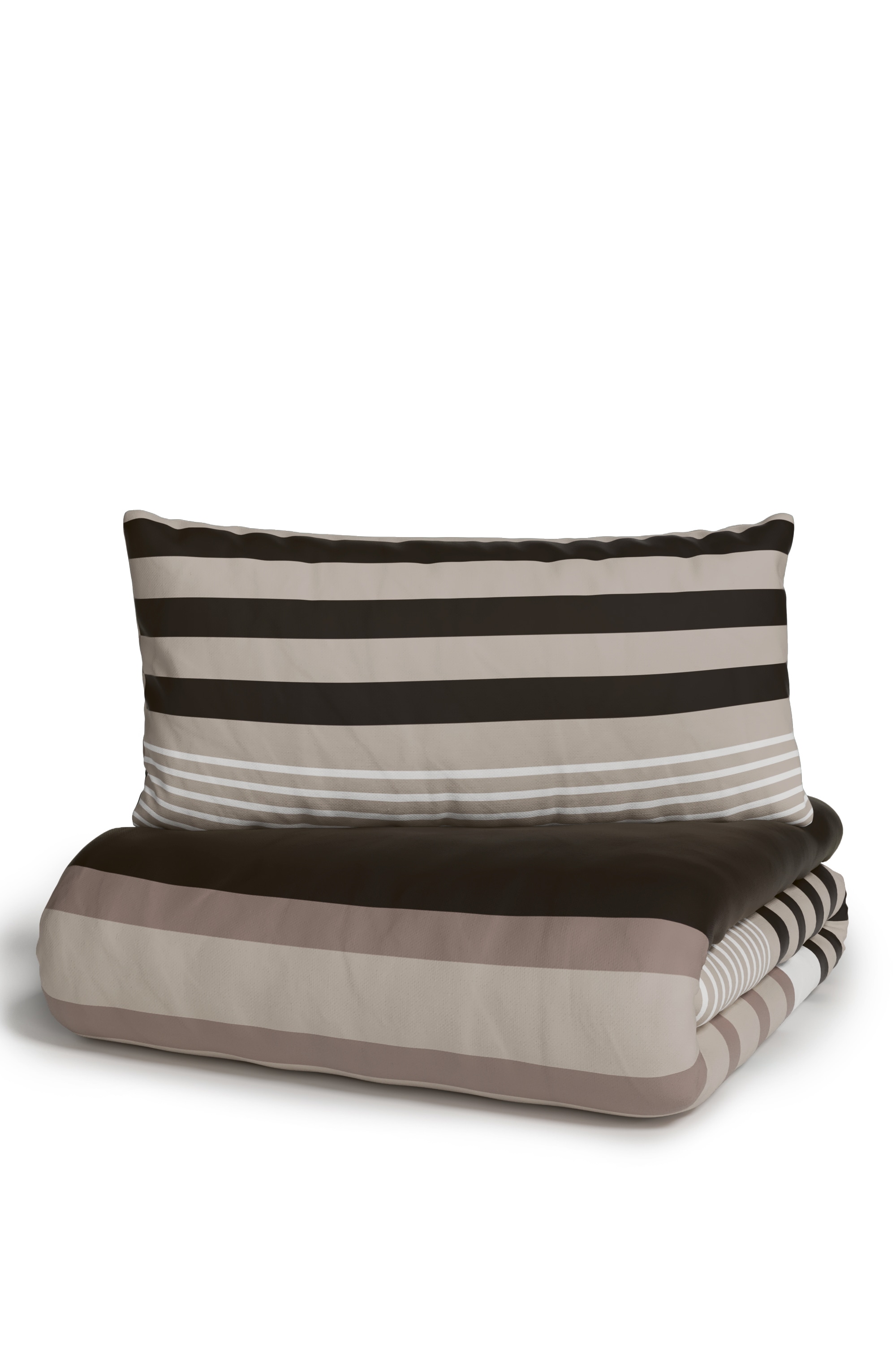 H.I.S Bettwäsche »Majoran« 2 Stk. tlg. gestreifte Bettwäsche in verschiedenen Qualitäten