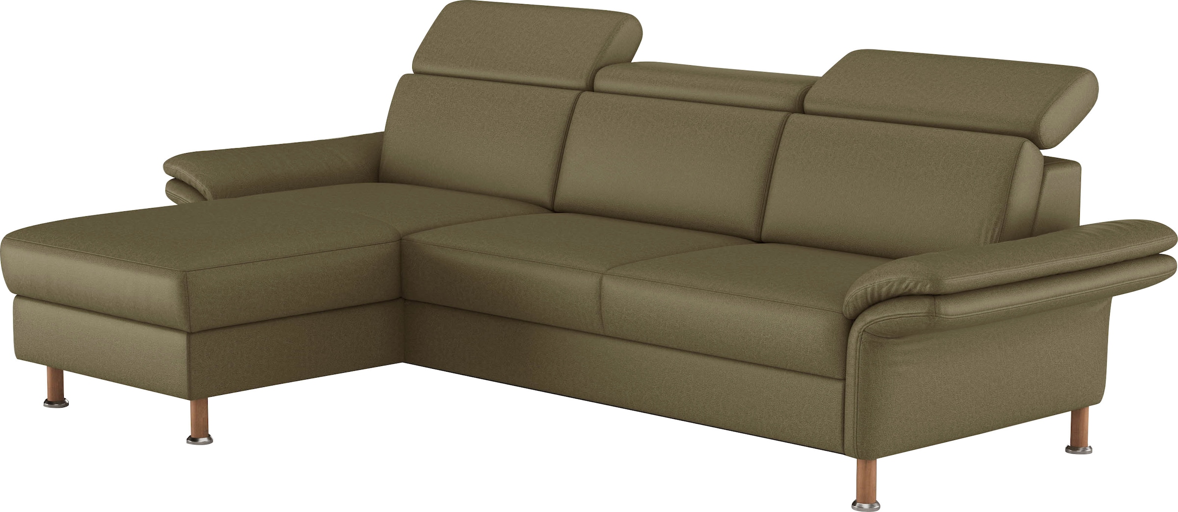Home affaire Ecksofa »Calypso L-Form«, mit motorischen Funktionen im Sofa und Recamiere