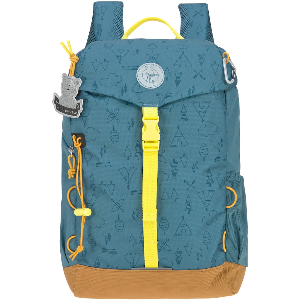 LÄSSIG Kinderrucksack »Adventure, Blue, Big Backpack«, Reflektoren