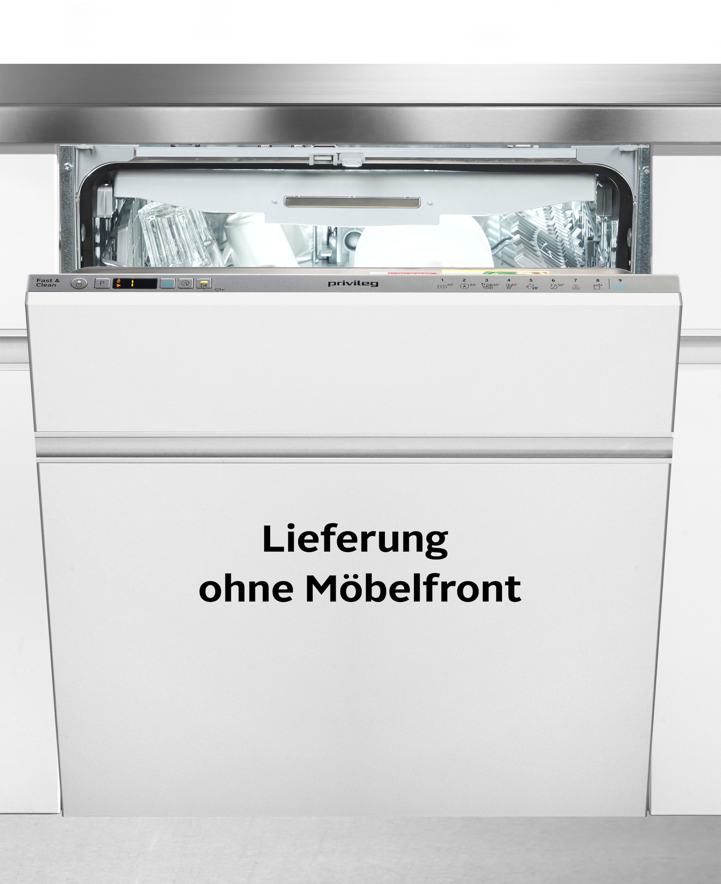 Privileg vollintegrierbarer Geschirrspüler »P0I ECO D541 S« 14 Maßgedecke 1 günstig online kaufen