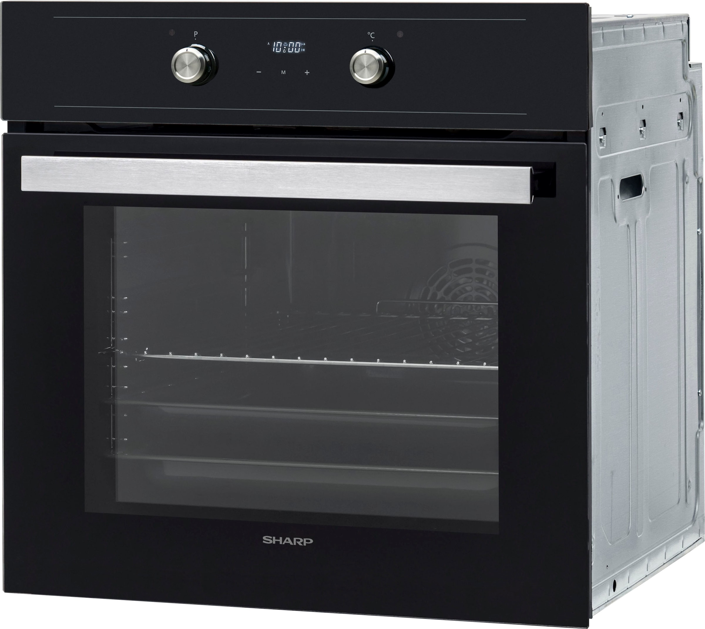Sharp Einbaubackofen  »K-60DX19BM0-EU«, mit 1-fach-Teleskopauszug