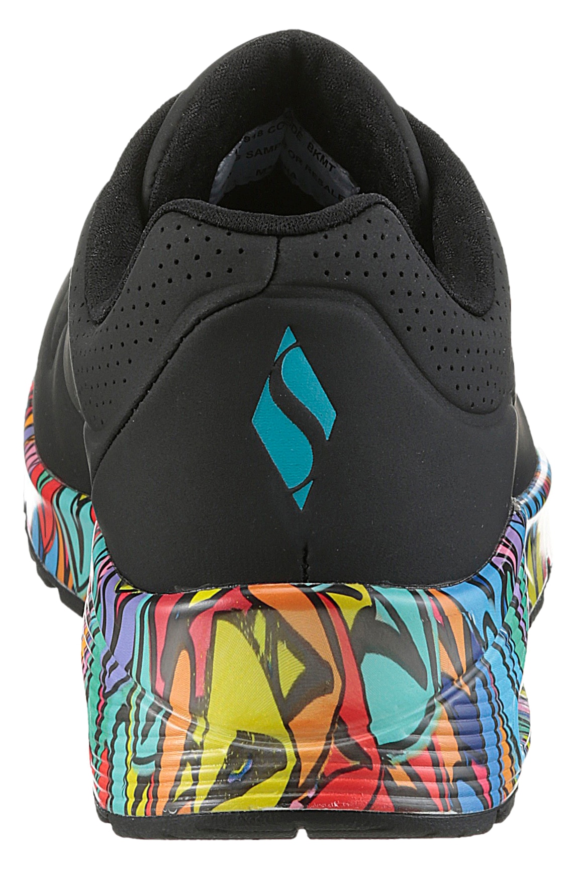 Skechers Sneaker »UNO«  Plateausneaker, Schnürschuh mit Keilabsatz