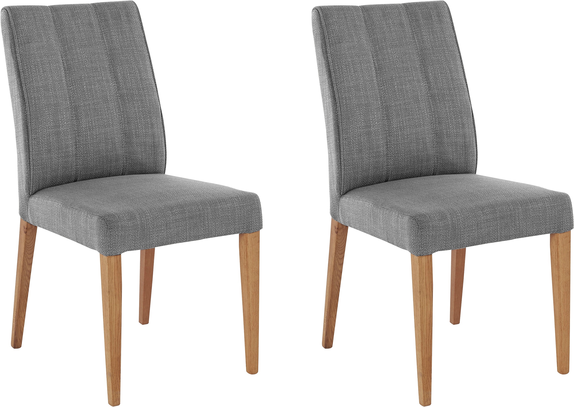 INOSIGN Esszimmerstuhl (Set) 2 Stk.Rückenlehne mit Steppung günstig online kaufen