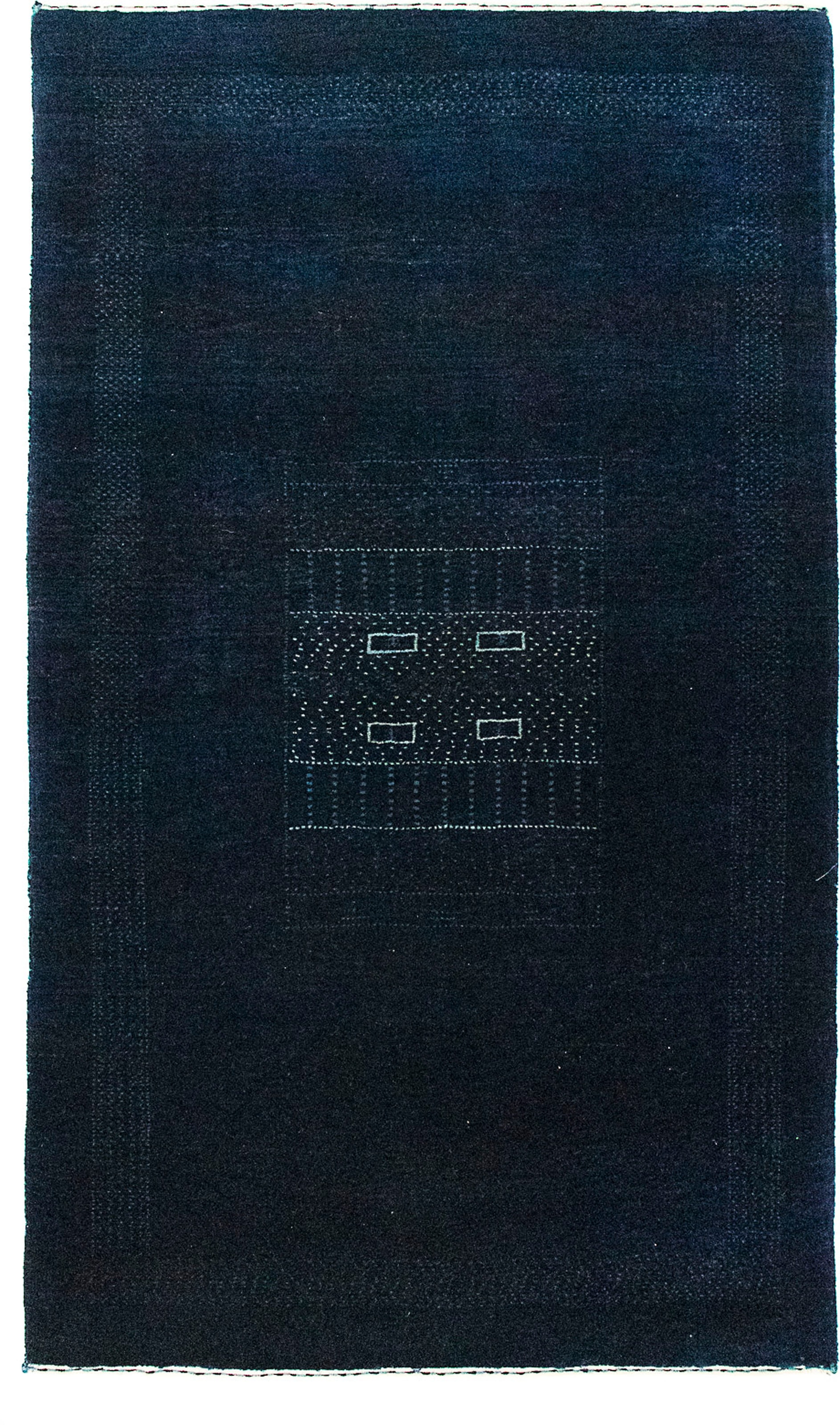 morgenland Orientteppich »Ziegler - 132 x 75 cm - dunkelblau«, rechteckig, Wohnzimmer, Handgeknüpft, Einzelstück mit Zertifikat