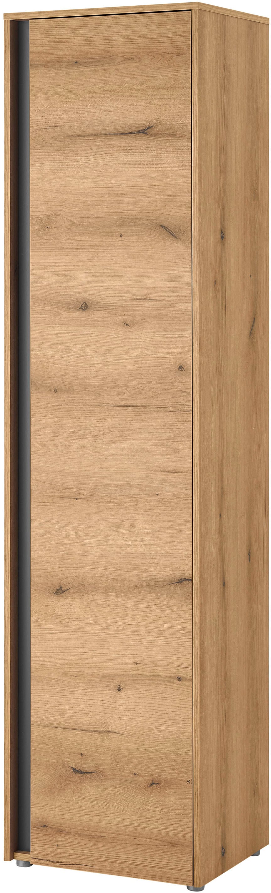 INOSIGN Garderobenschrank »GiRON/CiTY, moderner Schrank, Schuhschrank mit Stauraum«, 9 Einlegeböden, 10 Fächer, Tür beidseitig montierbar, 50 cm breit