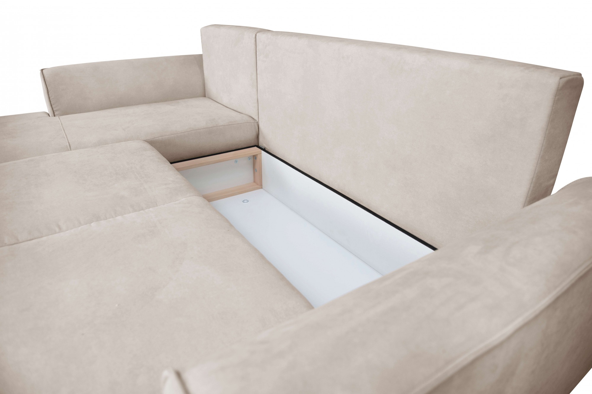 INOSIGN Ecksofa »BEATRICE optionale Schlafsofa mit Bettkasten, B/T/H: 265/170/86 cm«, L-Form, wahlweise auch mit Bettfunktion und Bettkasten