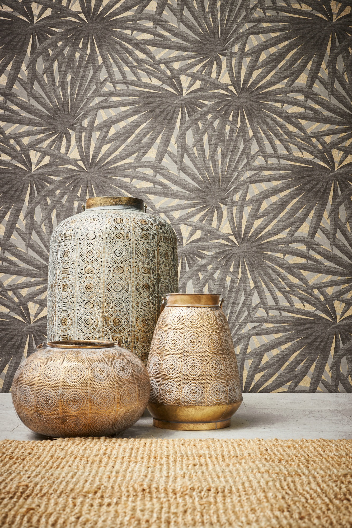 living walls Vliestapete »Metropolitan Stories, Said Marrakesch«, floral-botanisch-tropisch, Blumen Tapete Floral