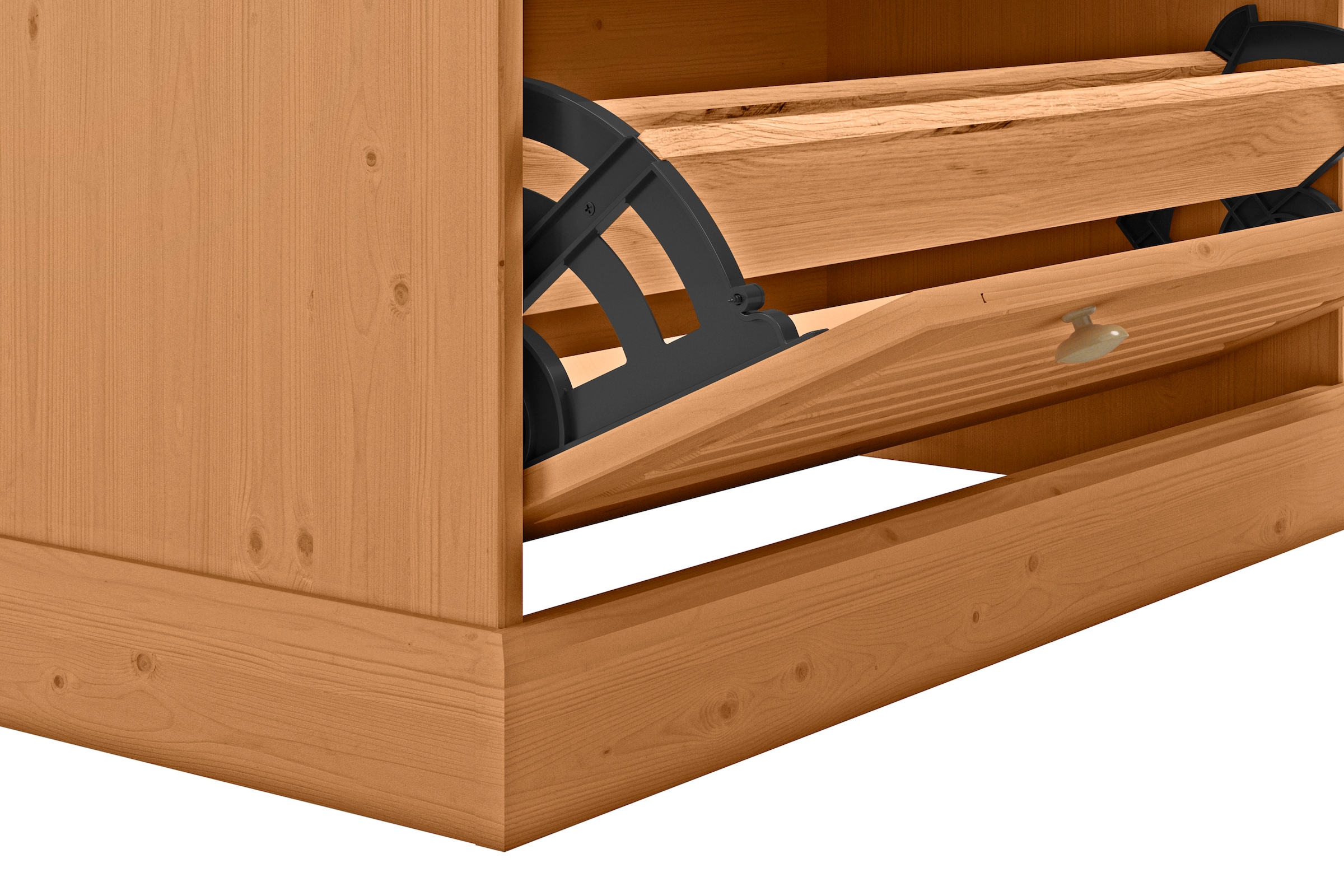 Home affaire Kompaktgarderobe »Liotta«, Mit einer Klappe und 4 Kleiderhacken
