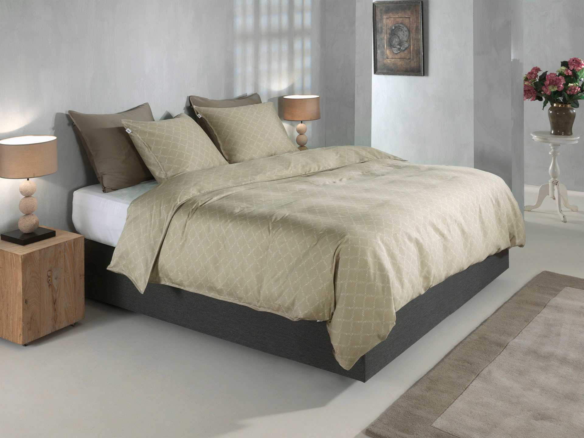 ZO HOME Bettwäsche »Linea-di-Satinado« 2 Stk. tlg. Bettwäsche aus 100% Baumwolle, hochwertiges Mako-Satin