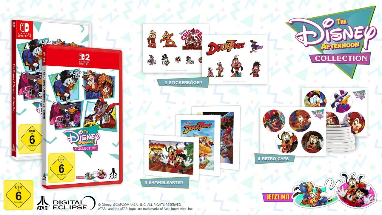 ATARI Spielesoftware »Disney Afternoon Collection« Nintendo Switch