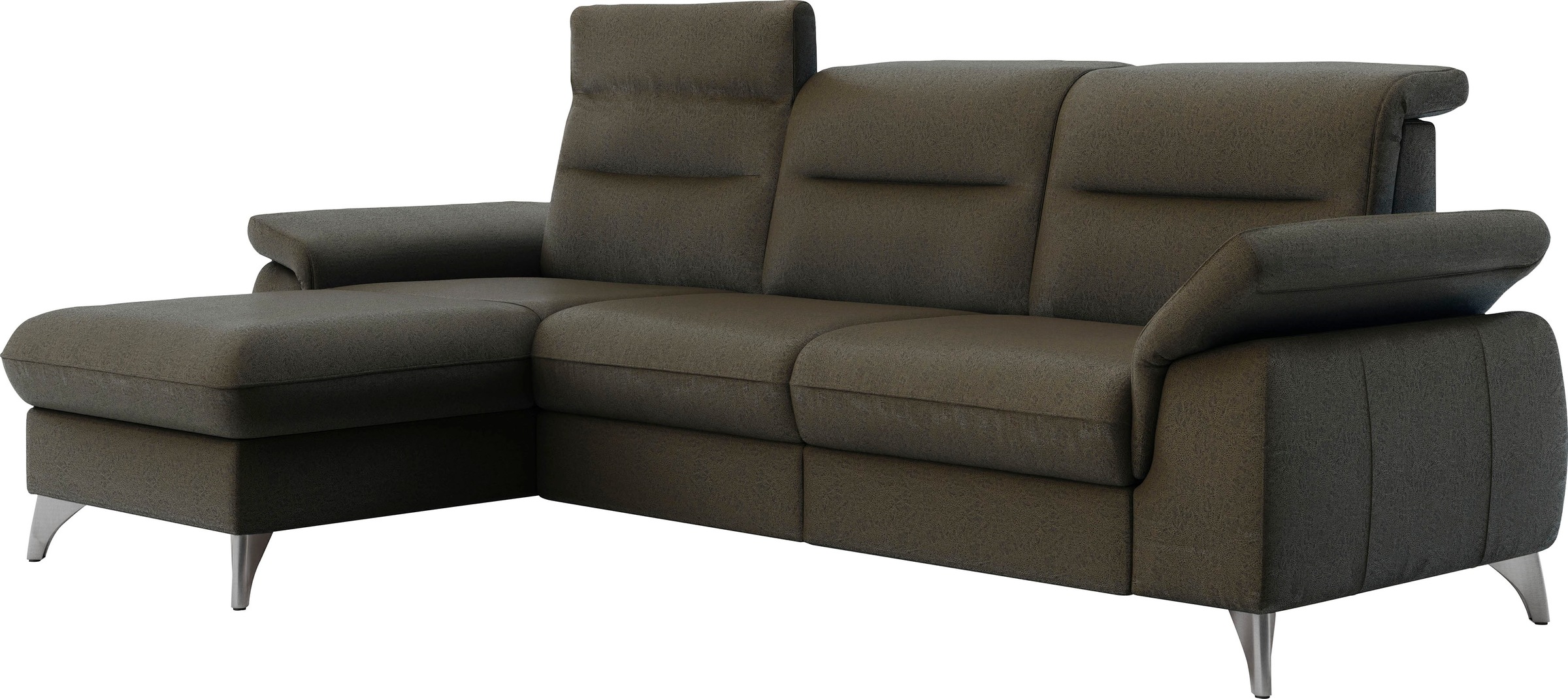 sit&more Ecksofa »Astoria L-Form«, wahlweise mit motorischer Relaxfunktion