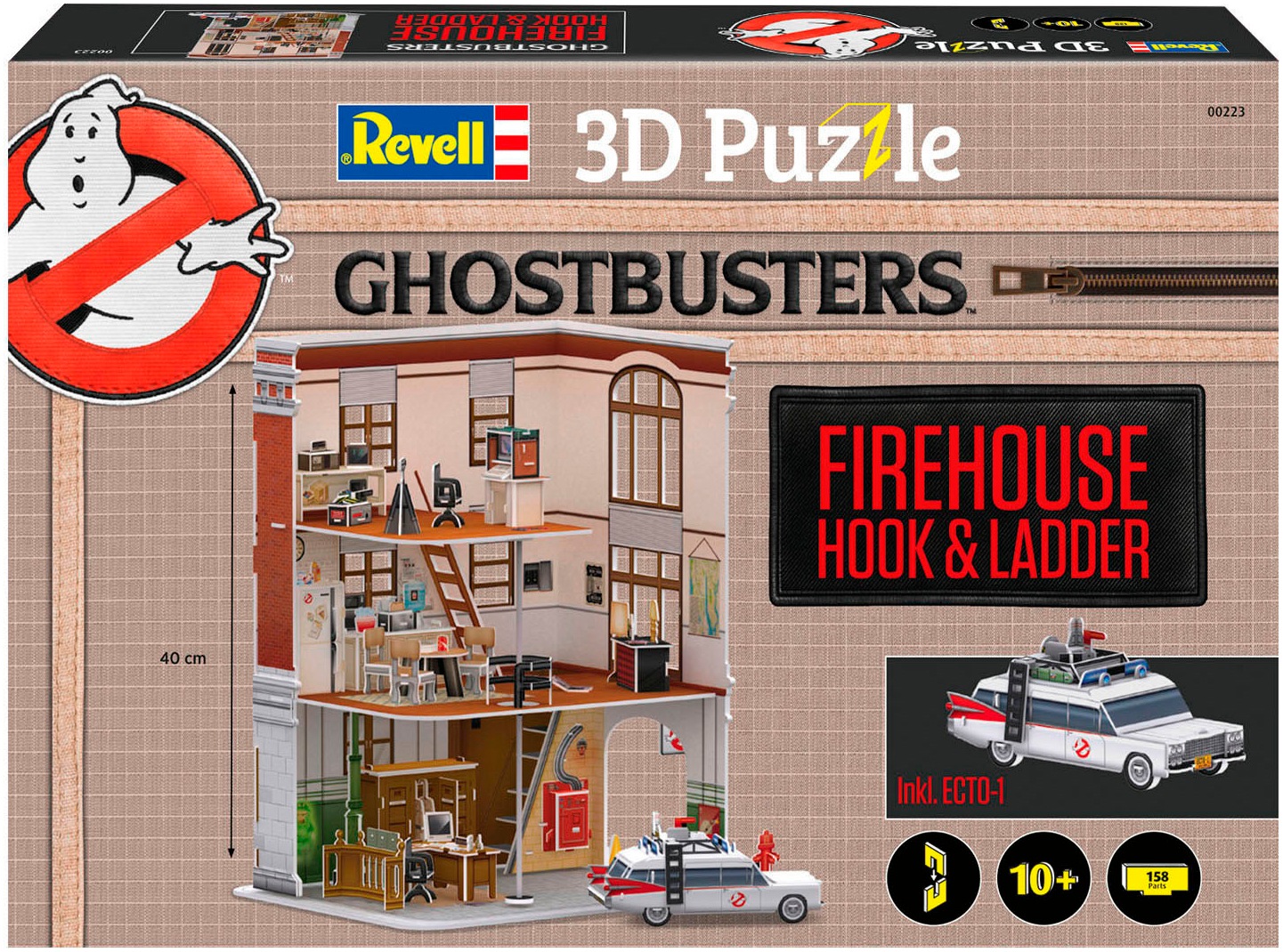 Revell® 3D-Puzzle »Ghostbusters Feuerwache aus Manhattan«