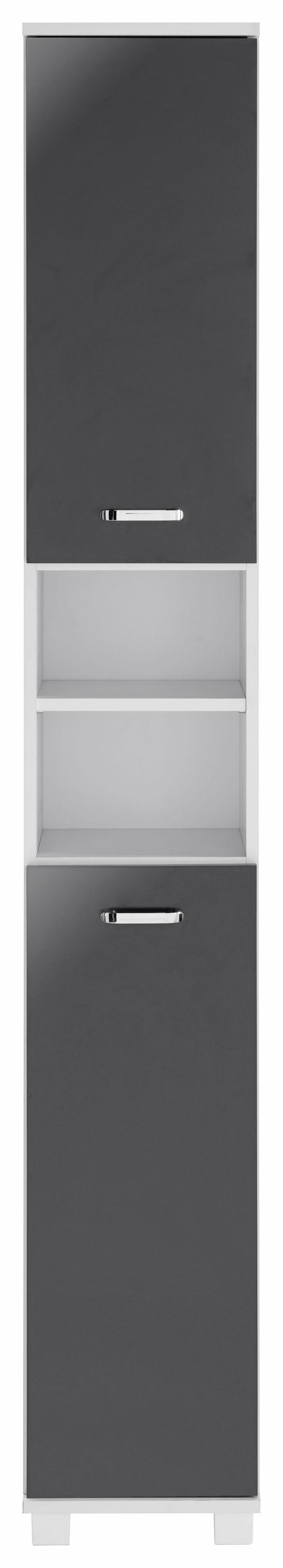 Schildmeyer Hochschrank »Colli in verschiedenen Farben«, Höhe 193,7 cm, Badezimmerschrank mit Metallgriffen, Ablageböden