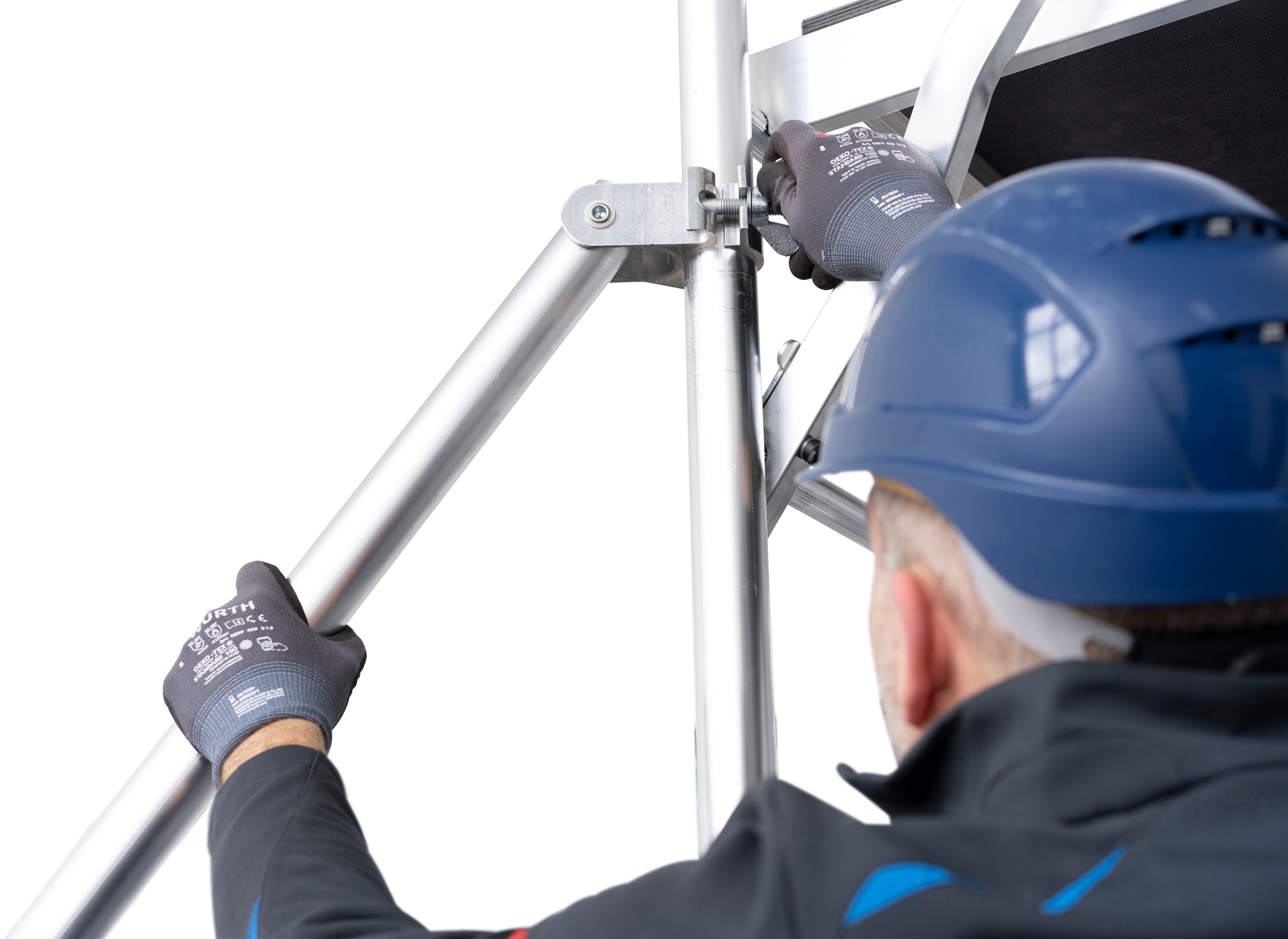 KRAUSE Fahrgerüst »ProTec XXL Breitaufbau« Set,  Arbeitshöhe: 9,3 Meter