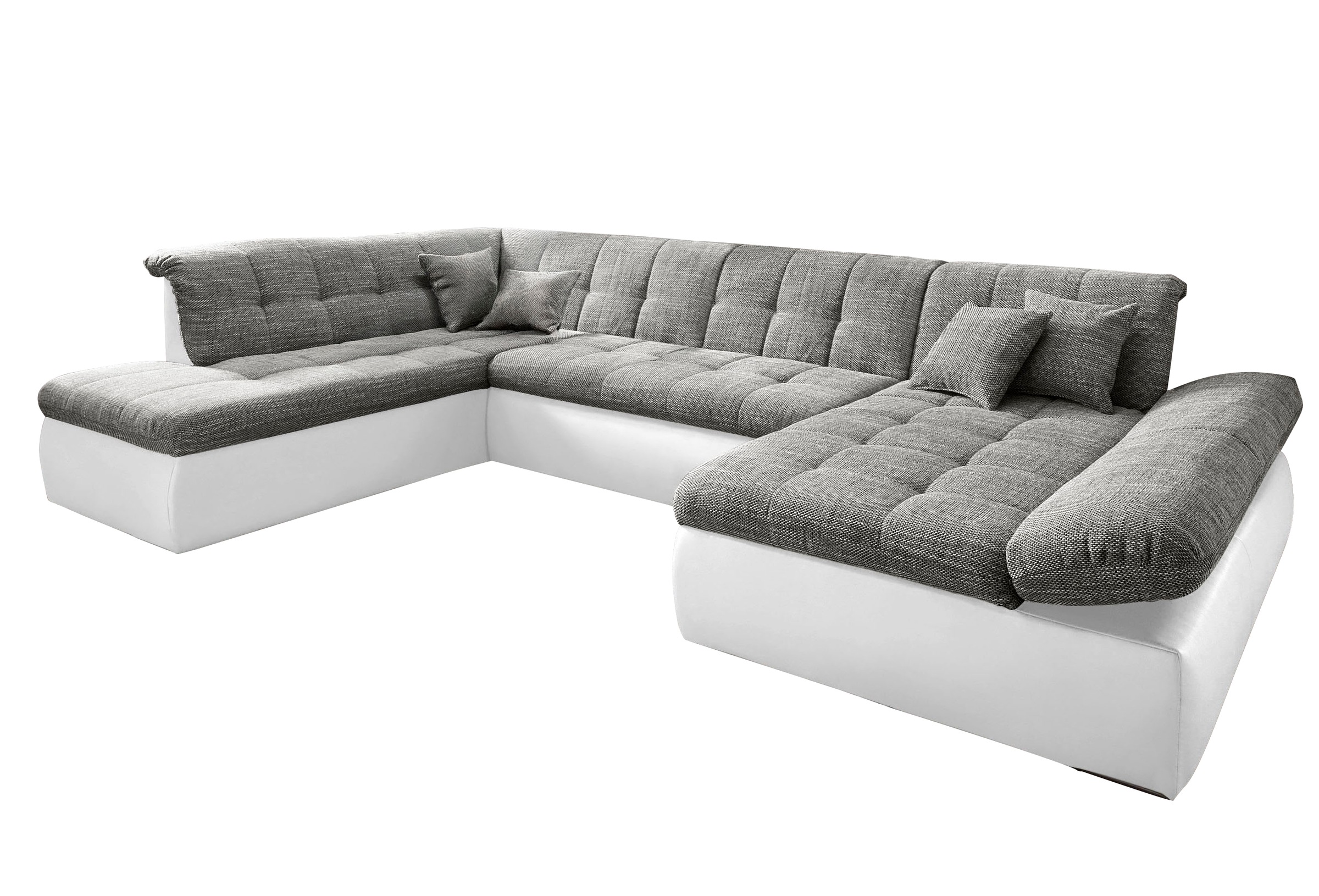 DOMO collection Wohnlandschaft »Moric U-Form, auch in Cord, Breite 353cm, v günstig online kaufen