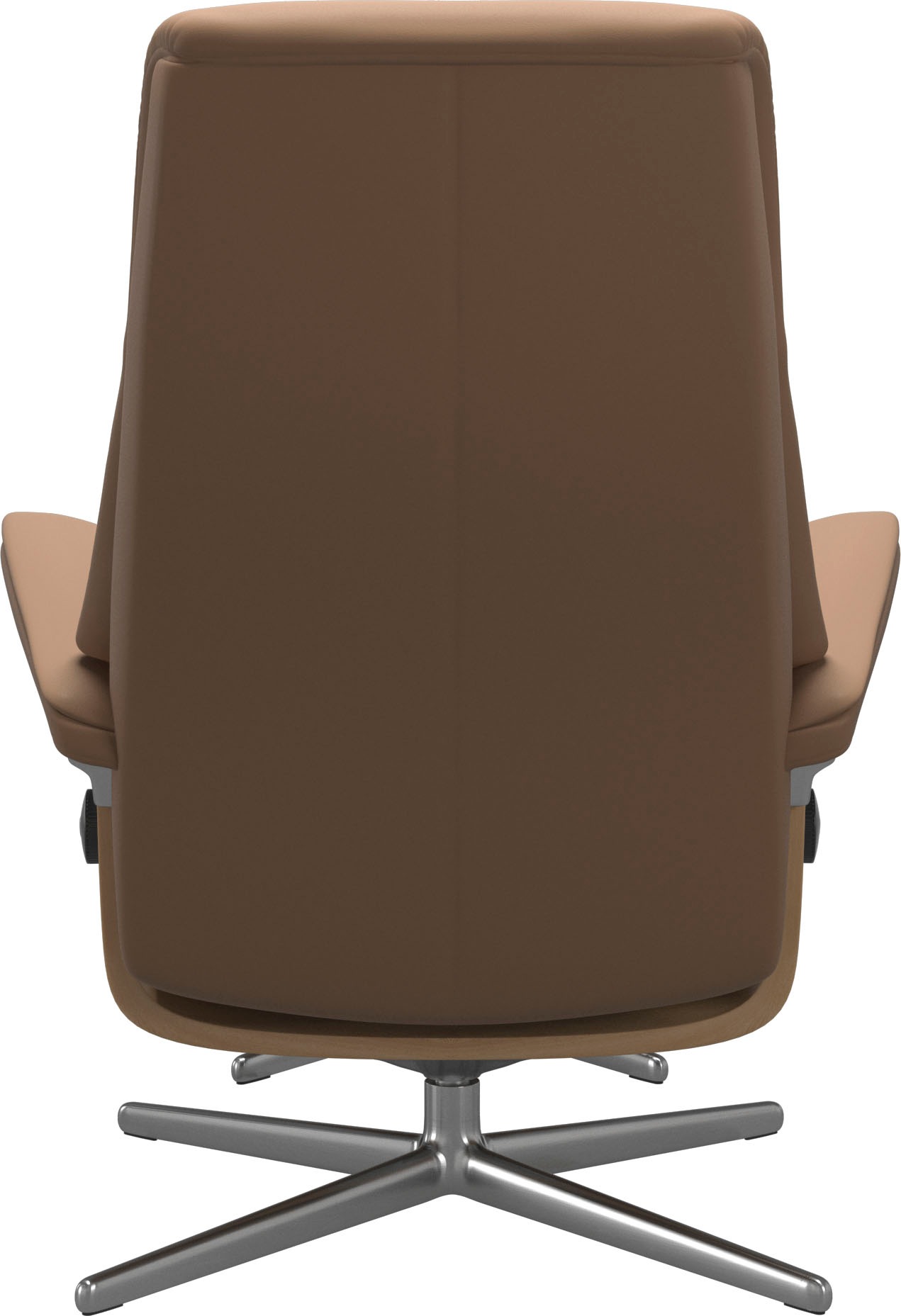 Stressless® Fußhocker »View«, mit Cross Base, Größe S, M & L, Holzakzent Eiche