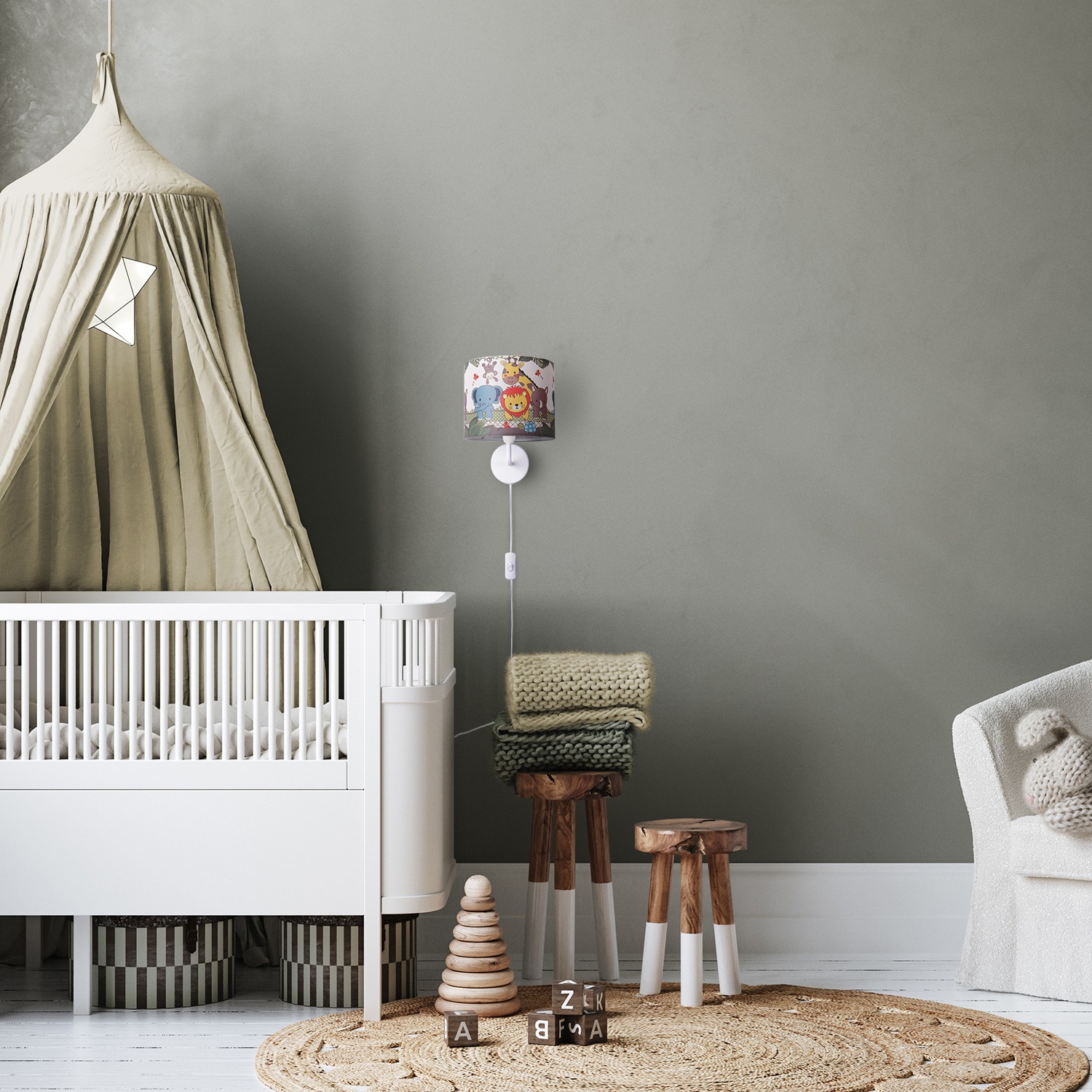 Paco Home Wandleuchte »Diamond 634«, 1 flammig, Leuchtmittel E14   LED fest günstig online kaufen