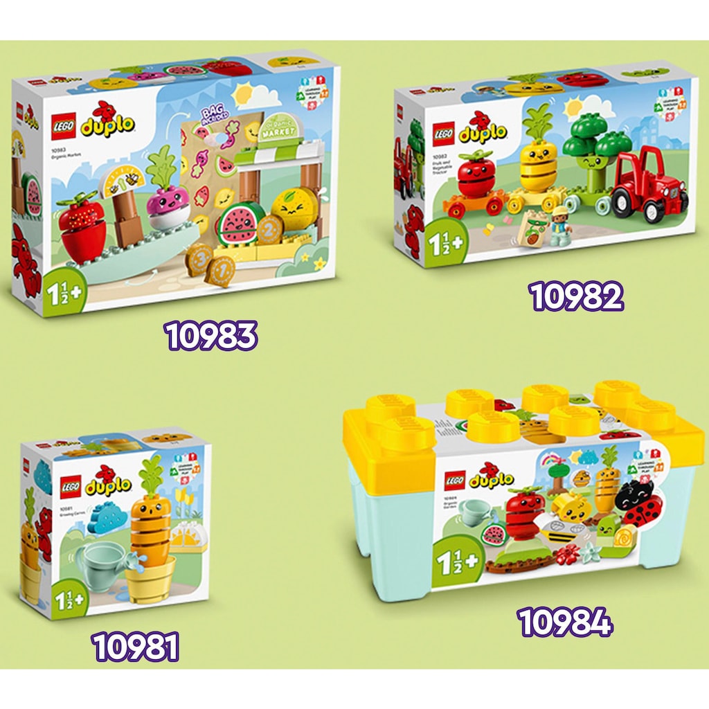 LEGO® Konstruktionsspielsteine »Biogarten (10984), LEGO® DUPLO My First«, (43 St.)