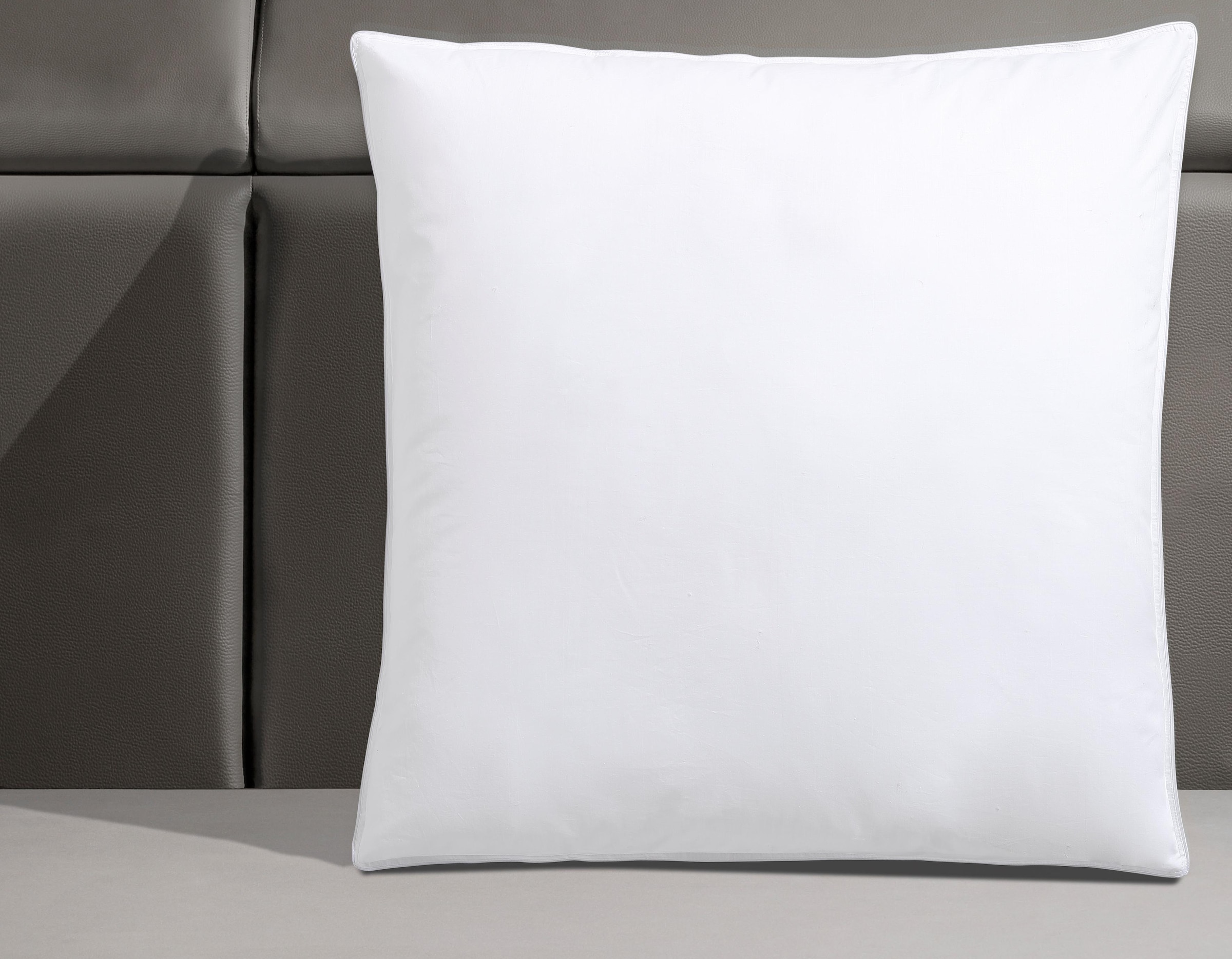 QUEENS TEXTILES Microfaserkissen »Luxus« 1 Stk. tlg.