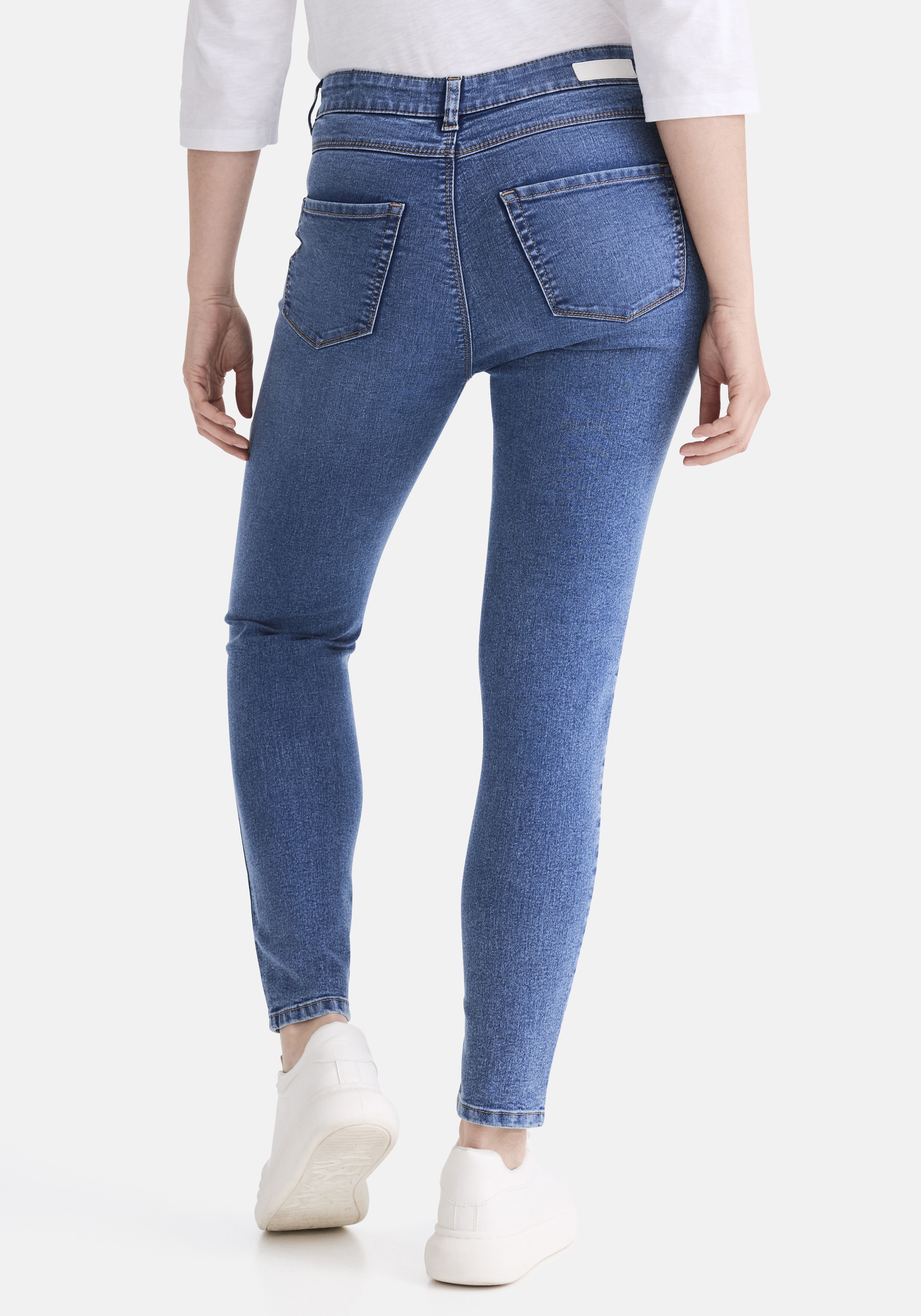 STOOKER WOMEN 5-Pocket-Jeans »Rio Fexxi Move Denim Skinny Fit Jeans« Skinny Fit Casual Clean Wash Denim Jeans Magic Shape Effekt für Damen