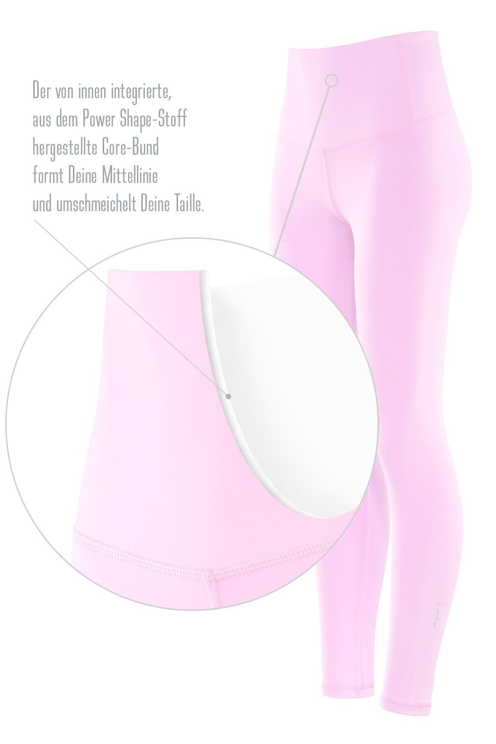 Winshape Leggings »Functional Comfort HWL117C«, mit V-Shape Applikation und Core-Bund
