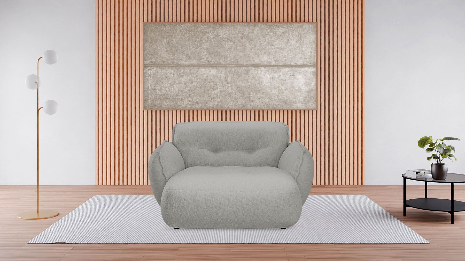 BETYPE Chaiselongue »Be Fluffy, moderner Love Seat, XXL Sofa, Lese-Sessel, günstig online kaufen