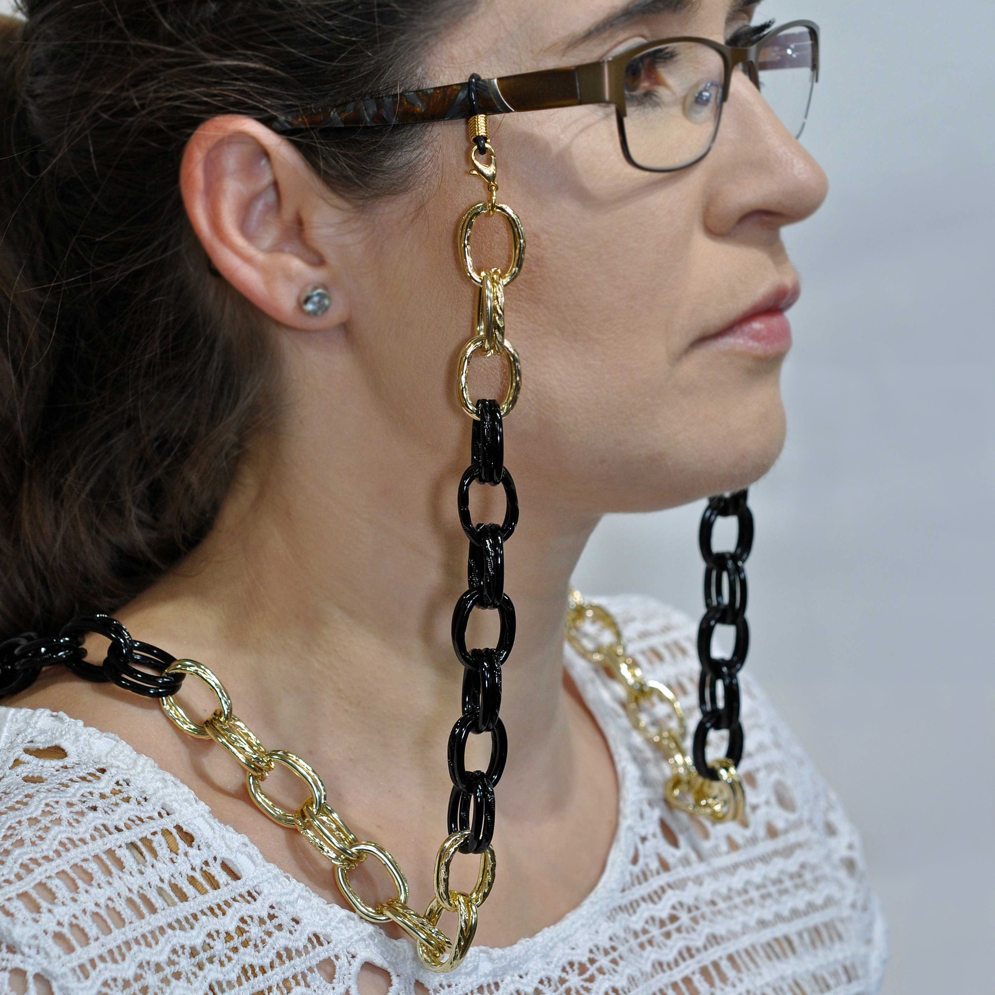 Steuer Collierkettchen »Brillenkette«