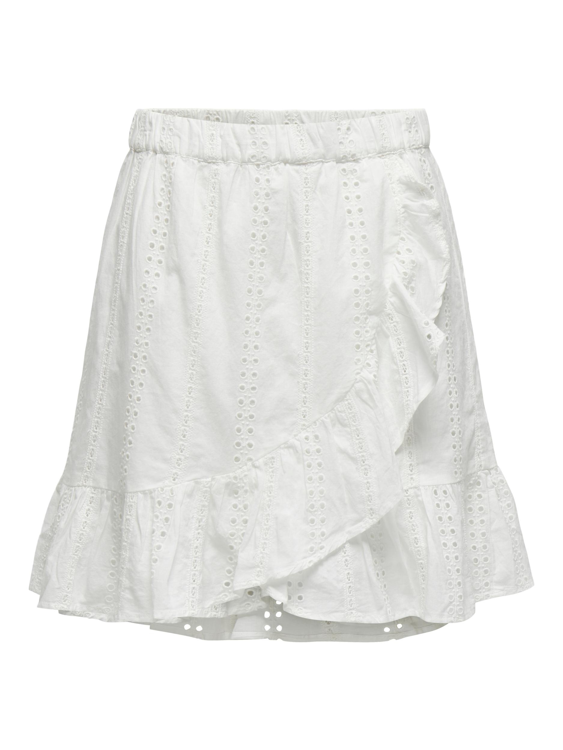 5. Bild von ONLY Wickelrock »ONLDONNA SHORT EMB SKIRT WVN«