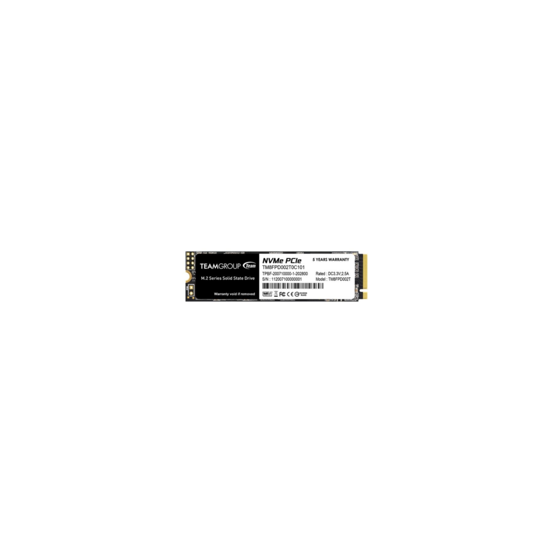 Teamgroup interne SSD »MP33 PRO 2TB«, Anschluss M.2 PCIe 3.0