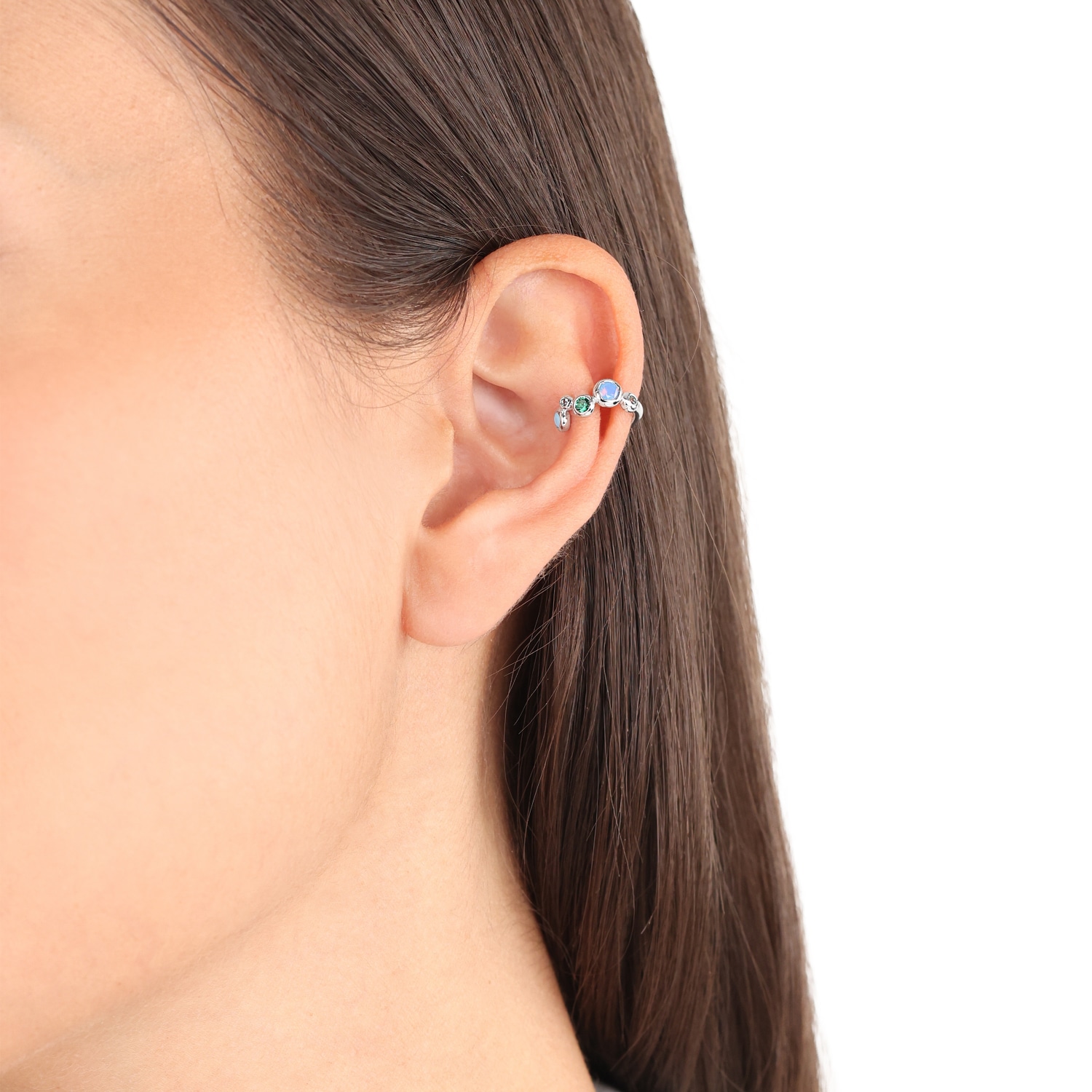 s.Oliver Ohrklemme »Earcuff, 2039705«, mit Zirkonia (synth.)