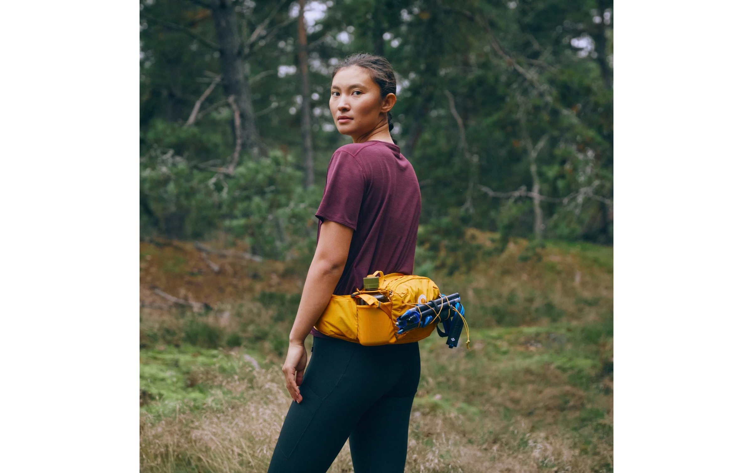 Fjällräven Bauchtasche »Abisko Hip Pack 6 Mustard Yellow«