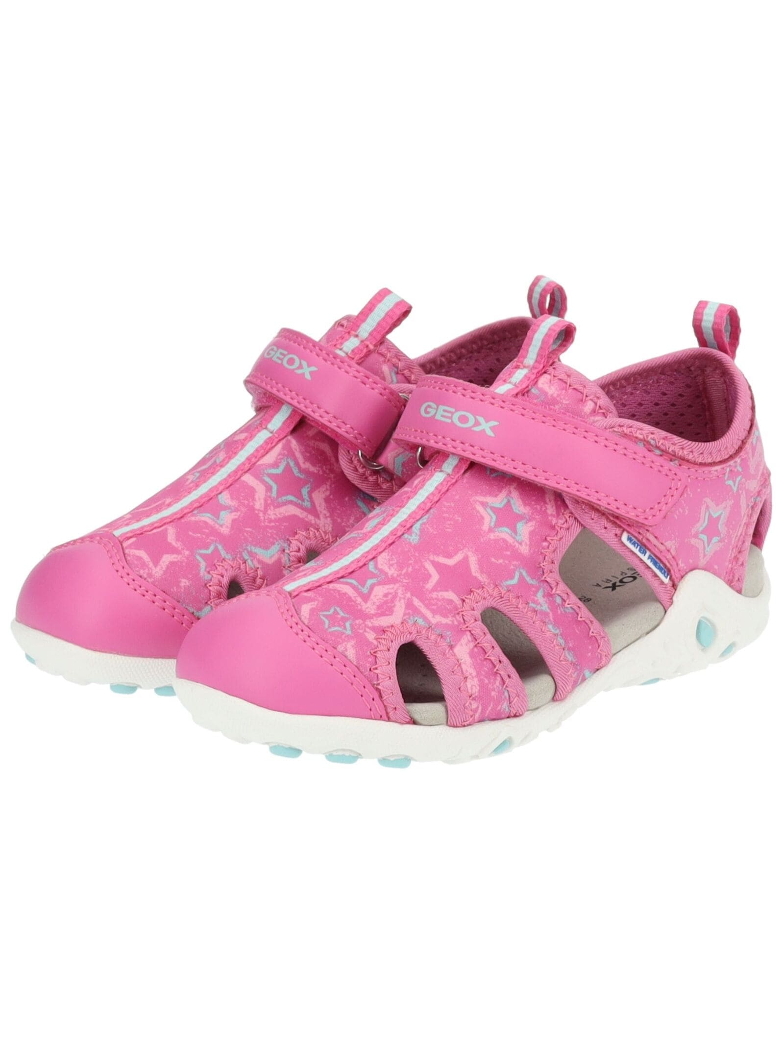 Geox Klettschuh »Geox Halbschuhe Lederimitat/Textil«