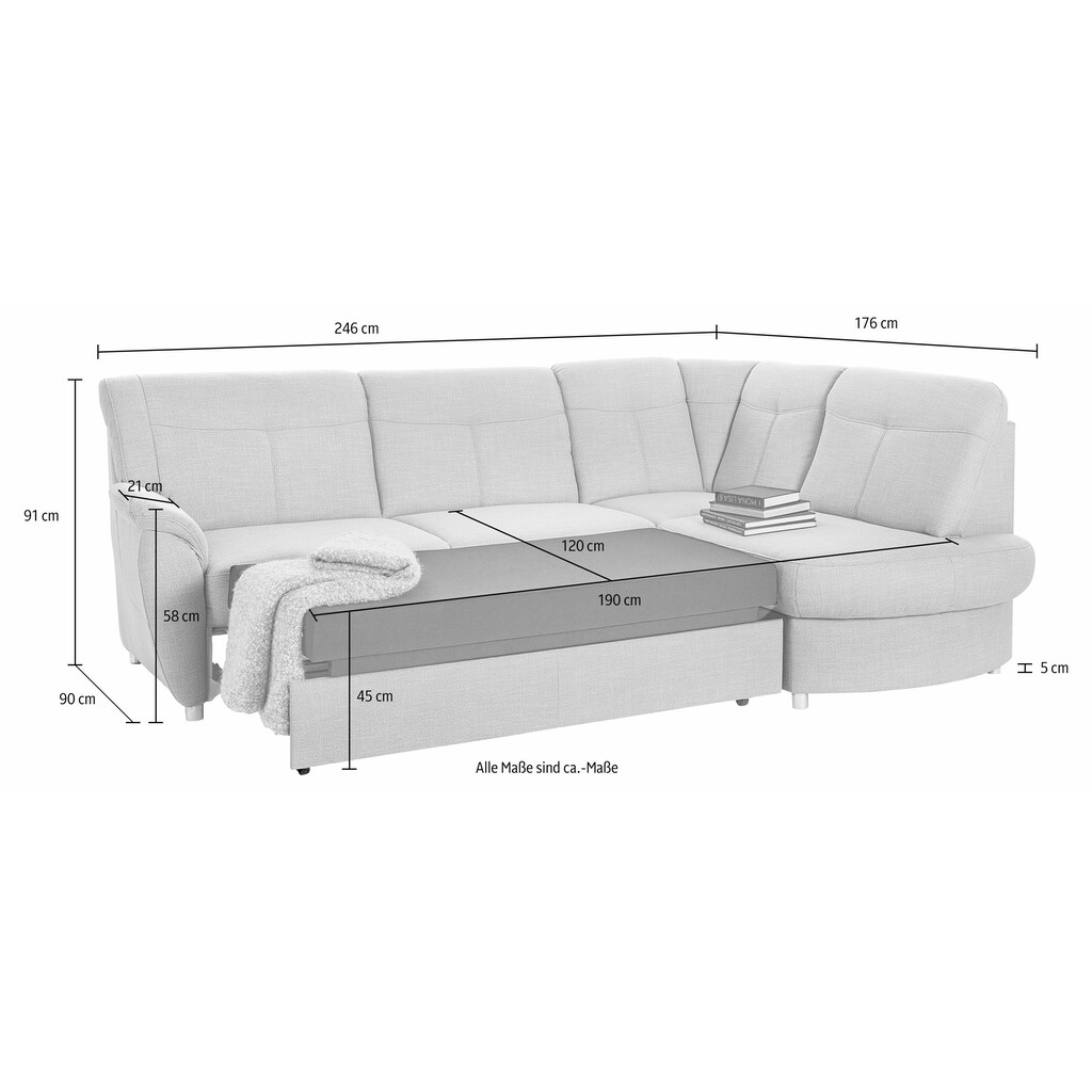 sit&more Ecksofa »Sonoma«