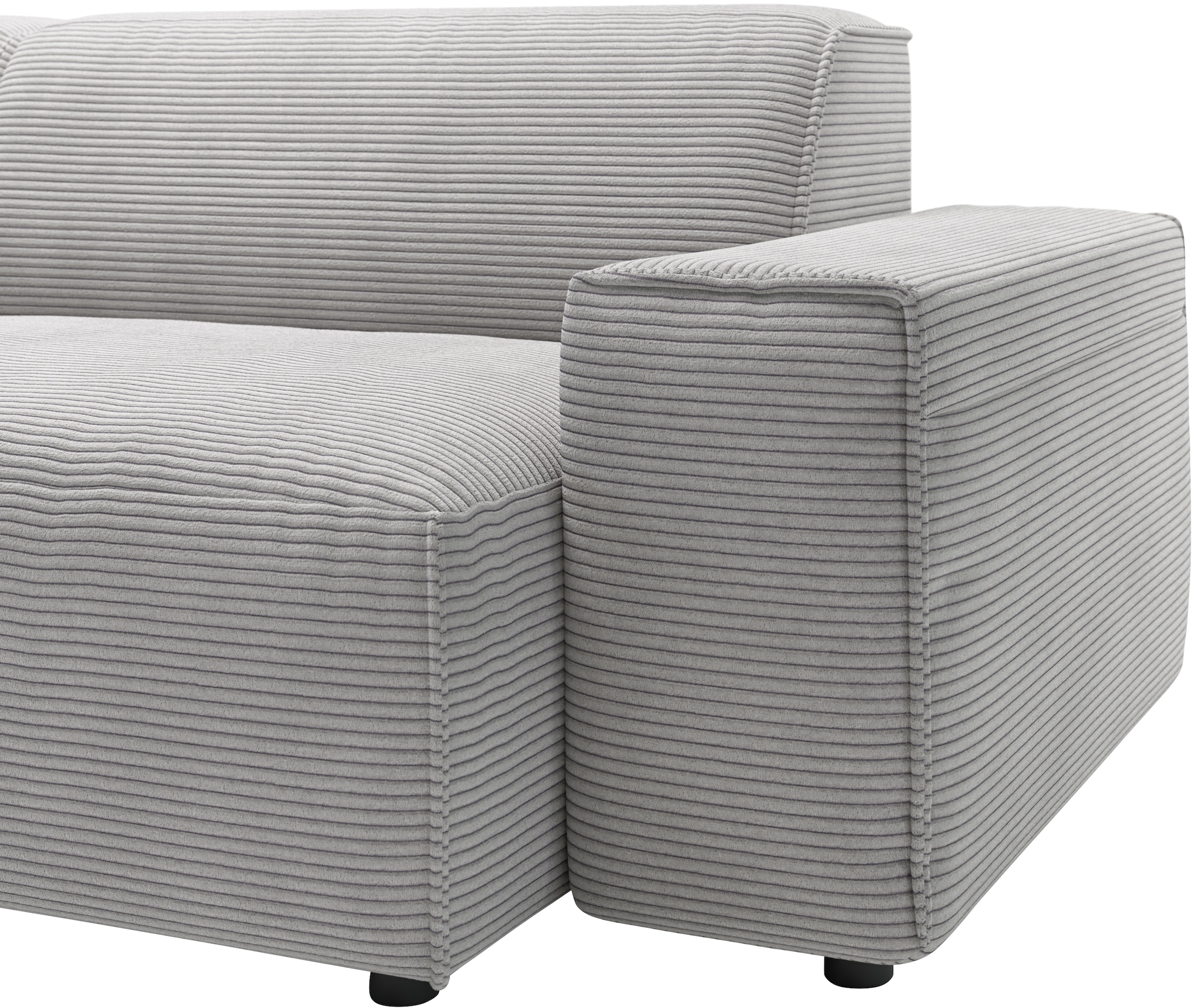 andas Big-Sofa »Glimminge  auch in Breitcord, Feincord + Easy care-Bezug,«, besondere Kedernähte Zierkissen