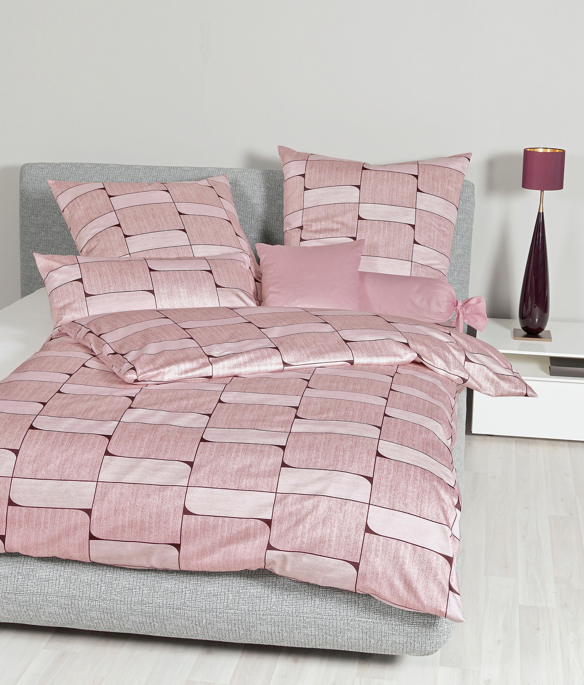 Janine Bettwäsche »MILANO 45055« 2 Stk. tlg. mit Reißverschluss günstig online kaufen