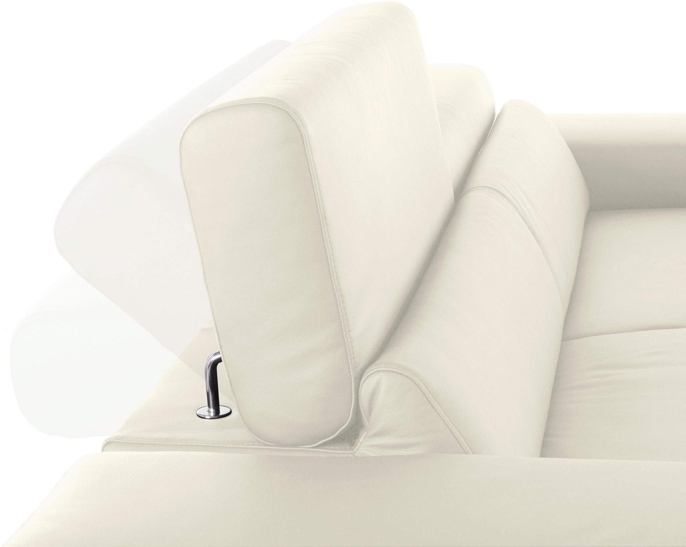 W.SCHILLIG 2-Sitzer »finn«, German Design Award 2016, Fußgestell Nussbaum natur, Breite 210 cm
