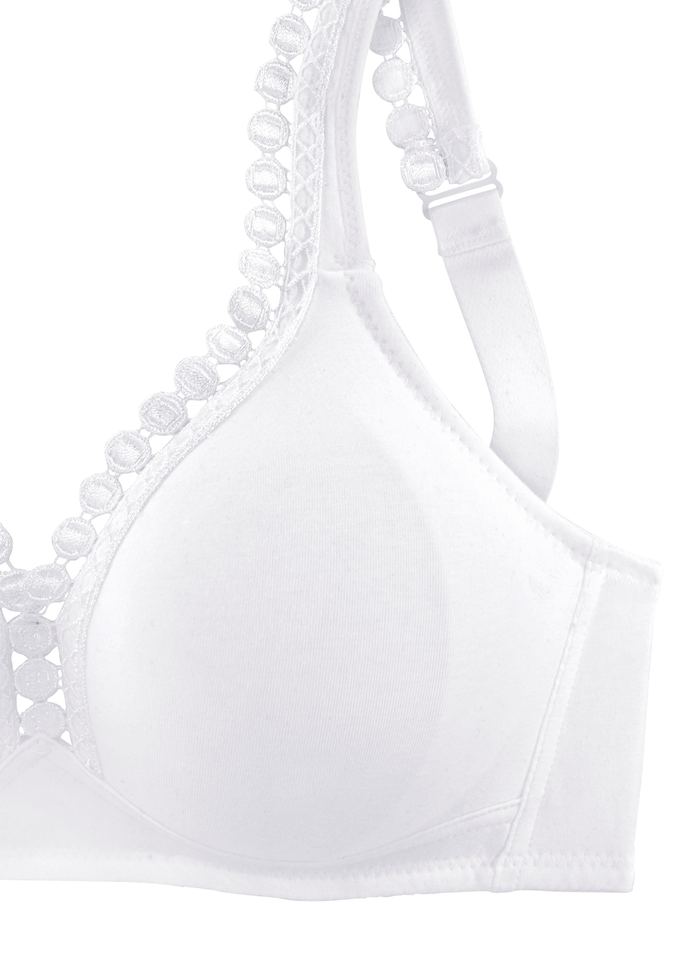 Bügel, bestellen Zierkante, petite fleur mit (Packung, Dessous Stück), online dekorativer Soft-BH, Basic 2 ohne